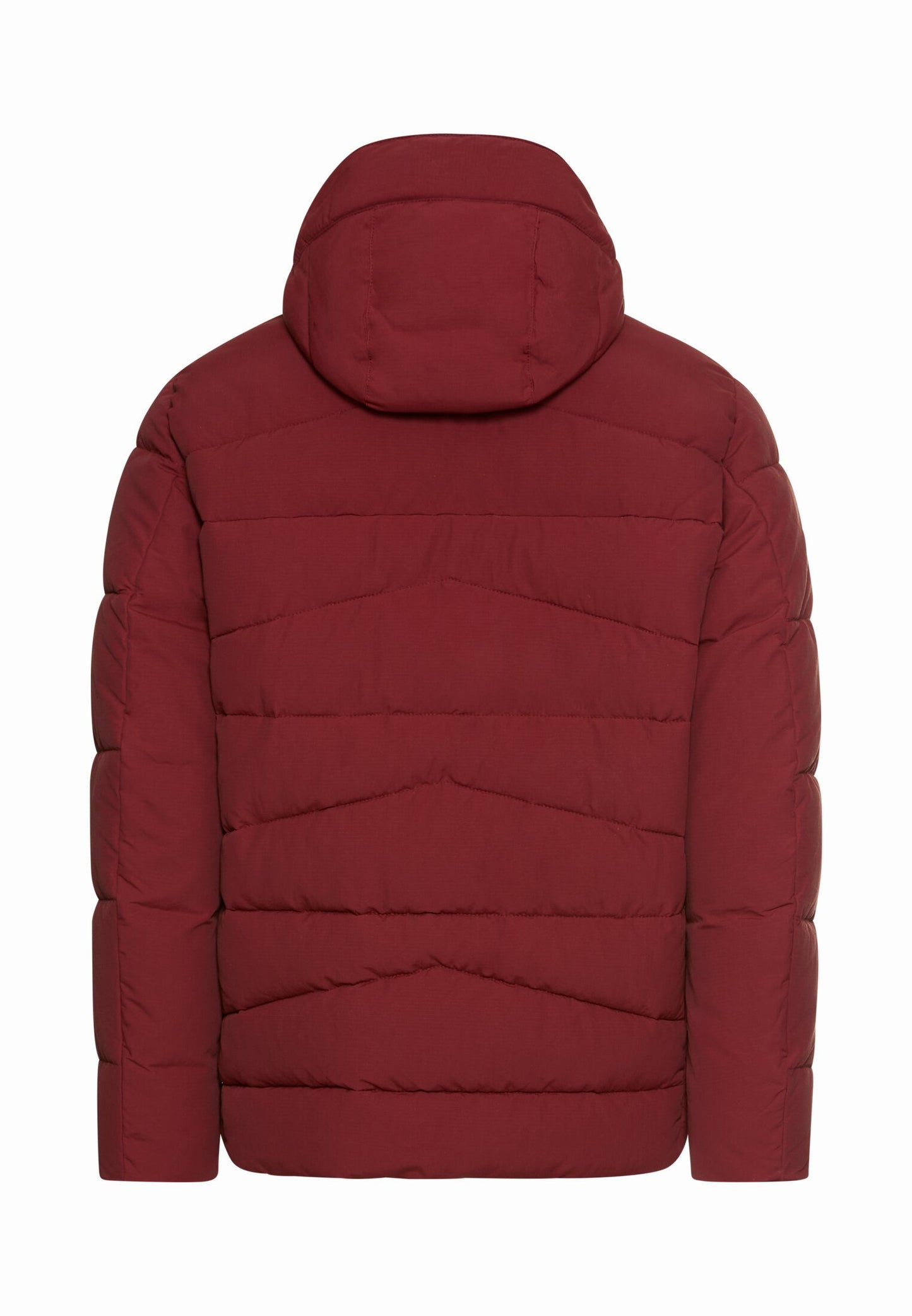 Winterjacke mit abnehmbarer Kapuze (Amber Red)