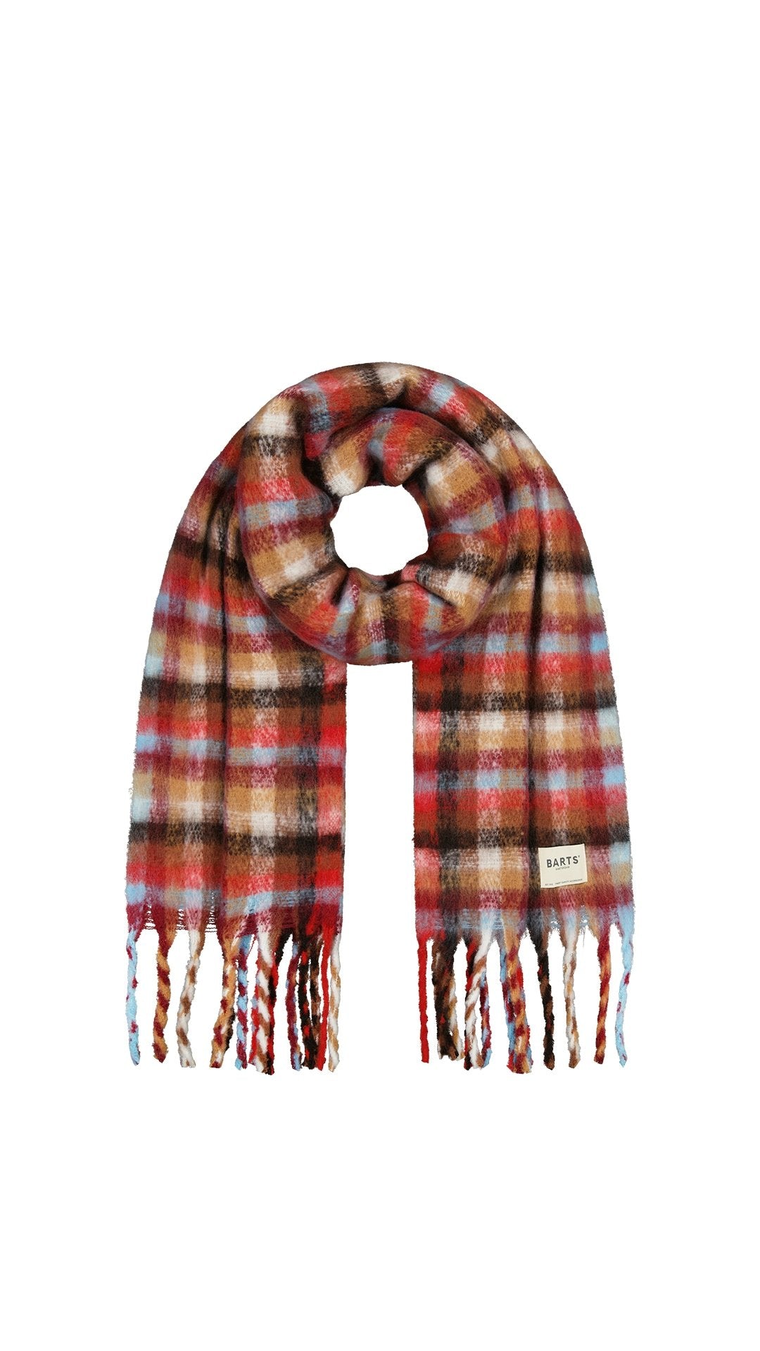 Plaity Scarf (Brown Brown)