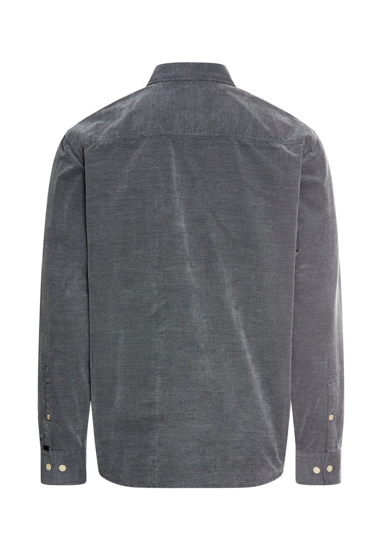 Langarmhemd mit aufgesetzten Taschen (Tinted Blue)