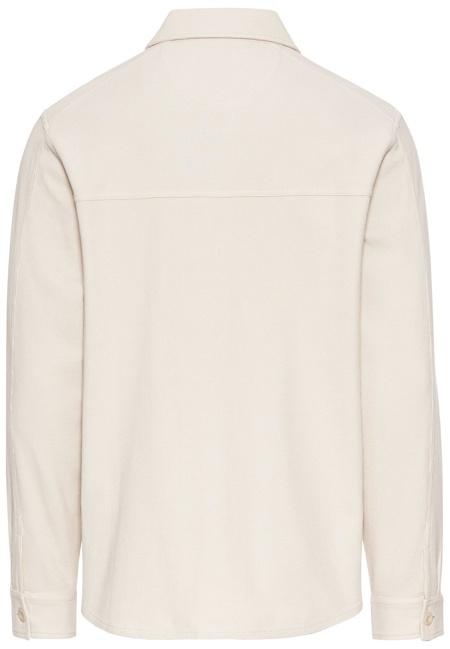 Overshirt aus reiner Baumwolle (Beige)