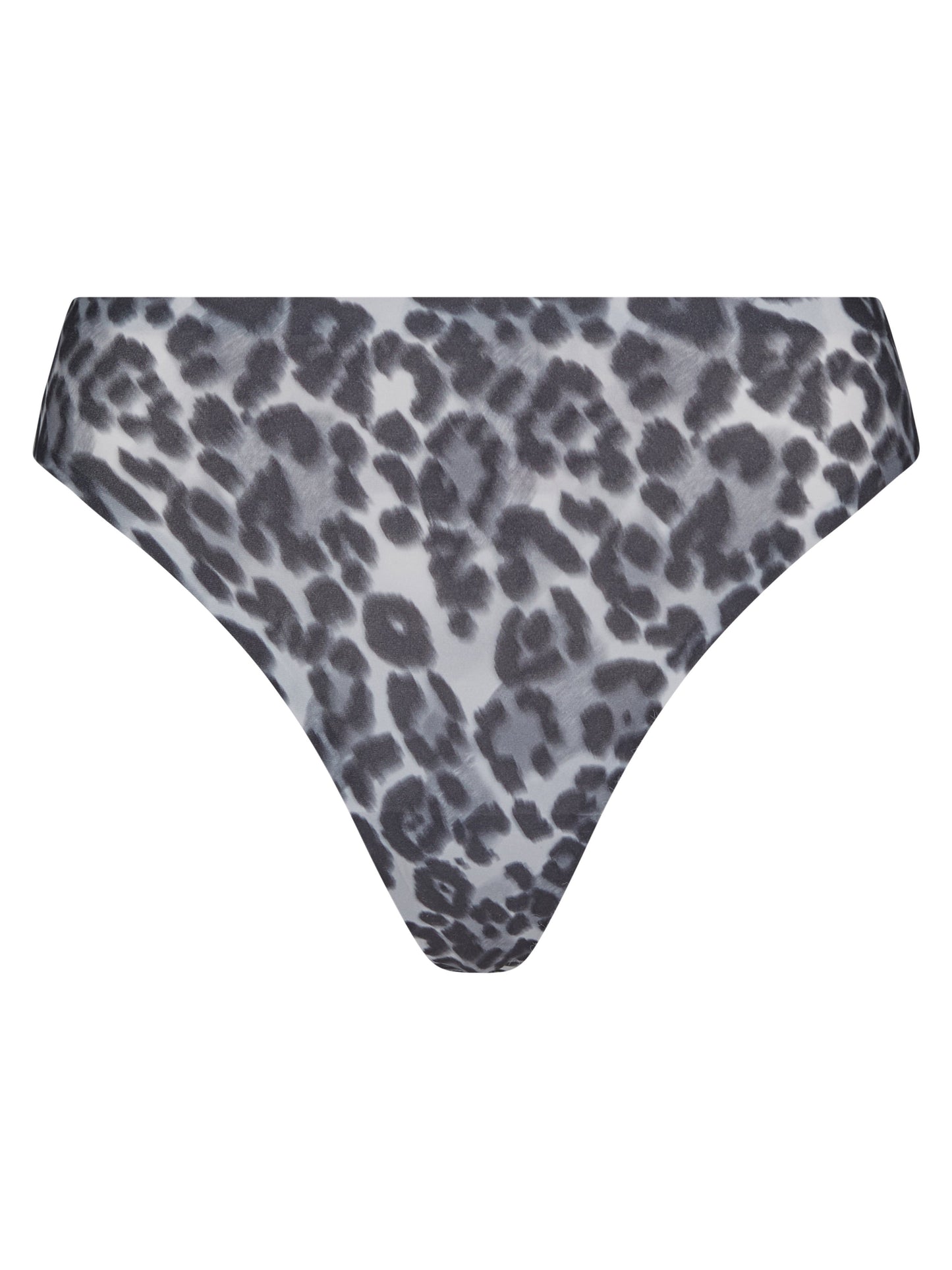 SoftStretch Tanga (Grey Leopard)