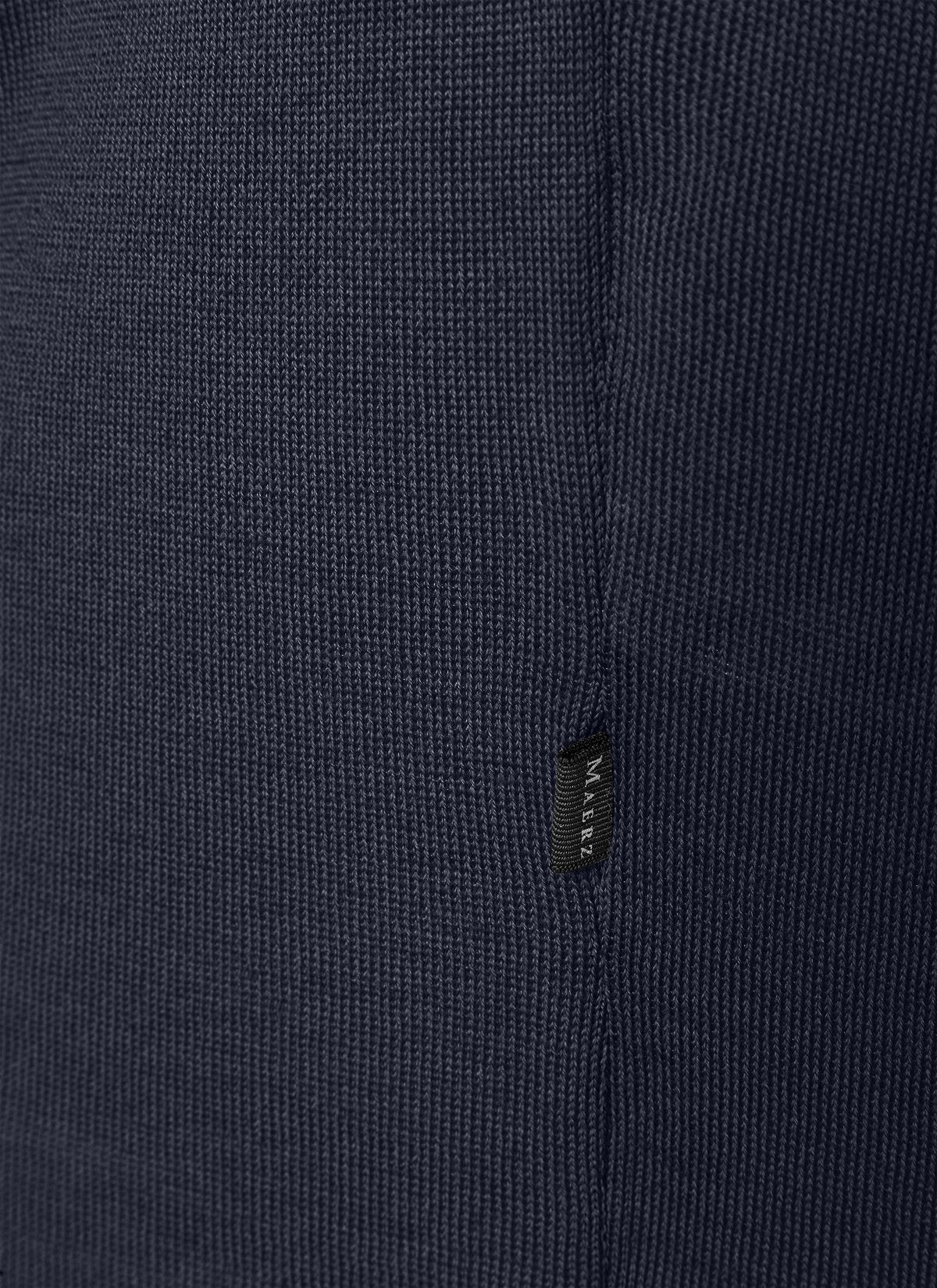 Pullover Rundhals 1/1 Arm (Navy)