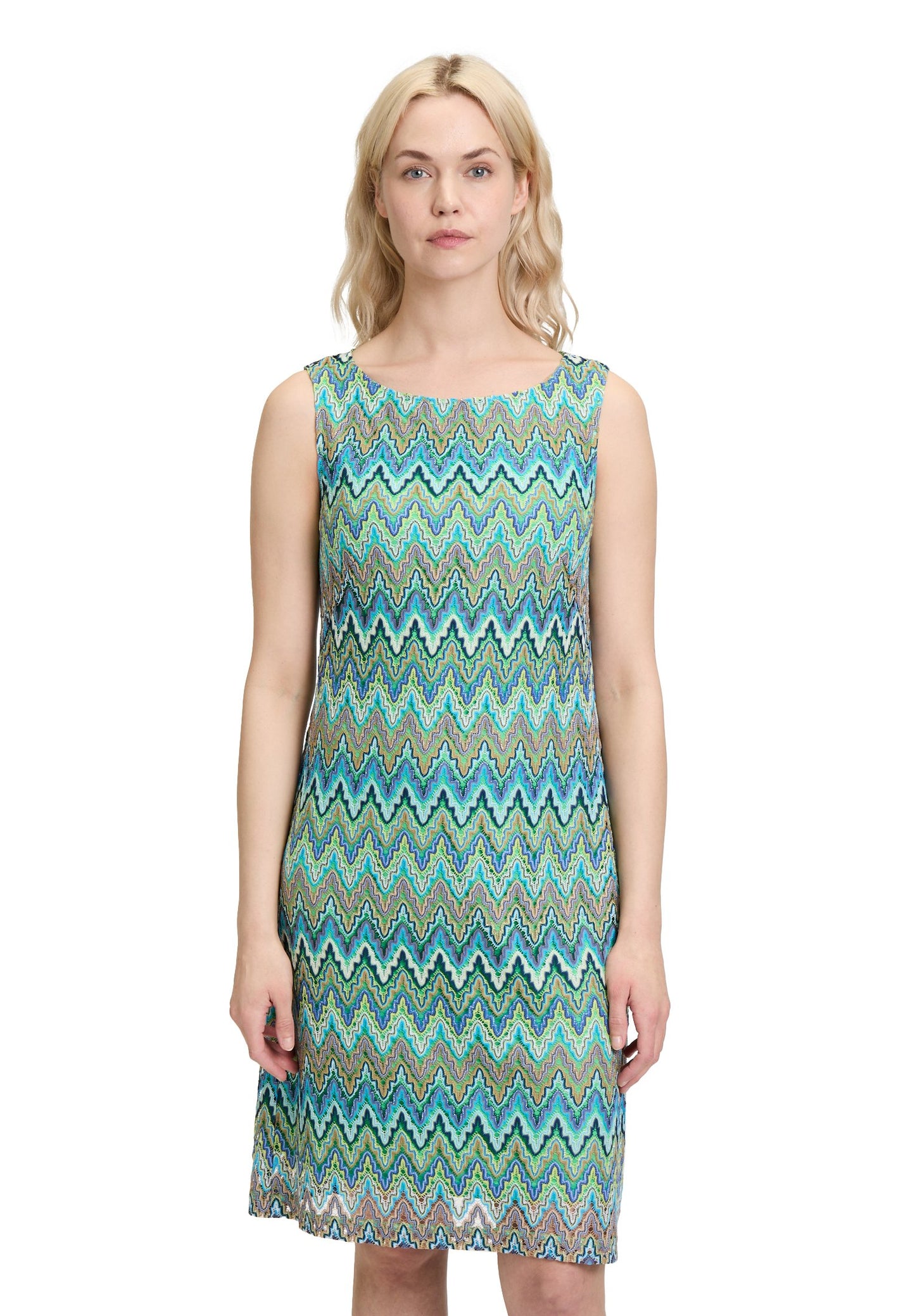 Etuikleid (Blue/green)