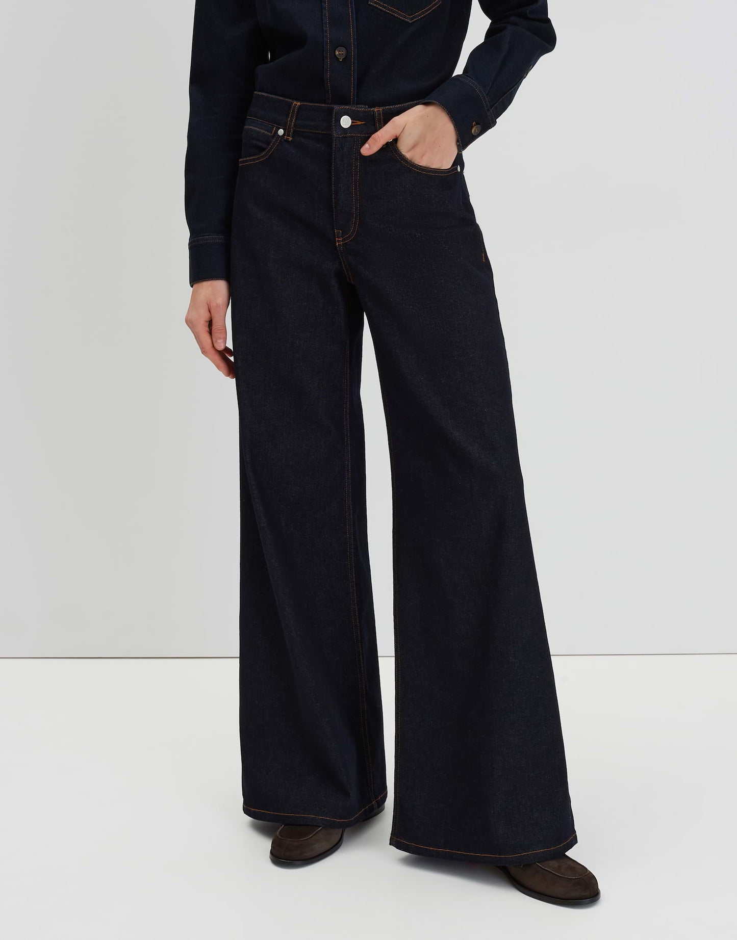 Cellma palazzo (Dark Rinsed Bl)