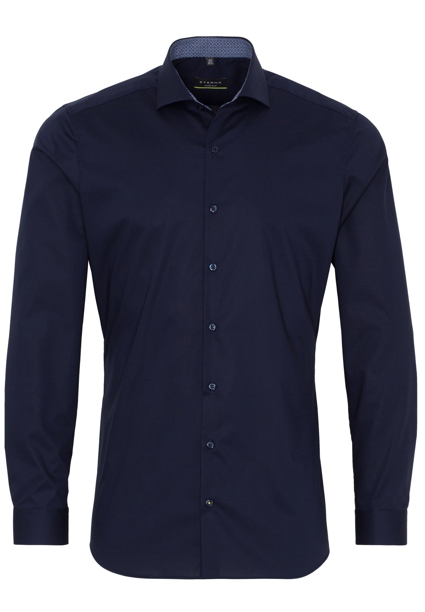 Hemd Stretch Langarm (Marine)