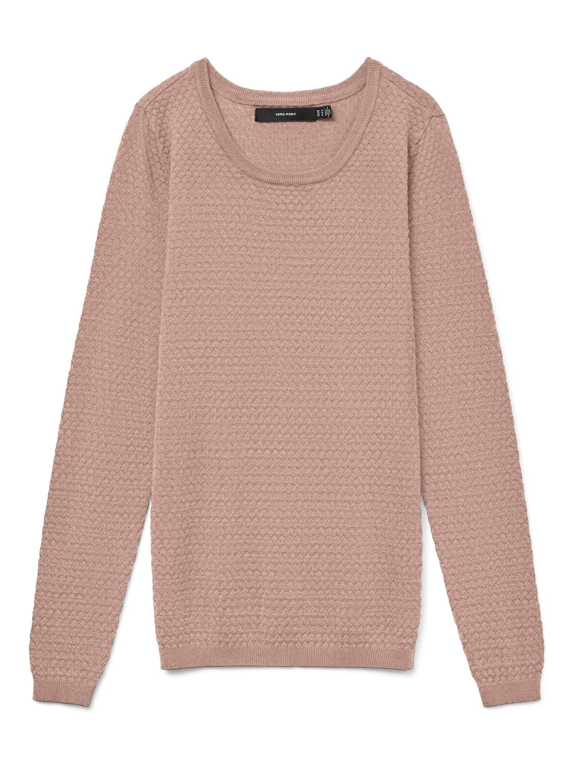 Vmcare Structure Ls O-neck Blou Noos (Misty Rose)