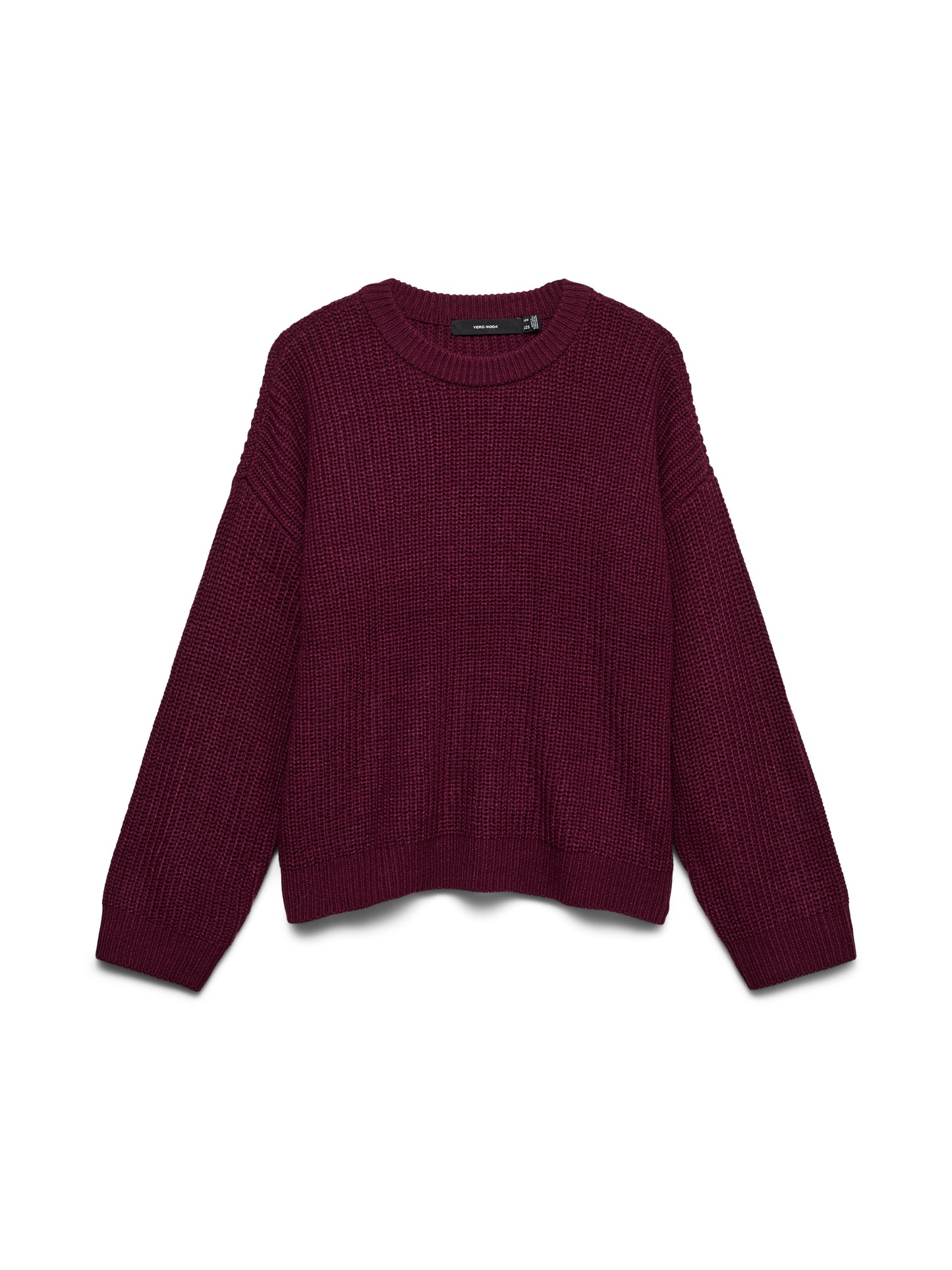 Vmlea Ls O-neck Pullover Noos (Windsor Wine)