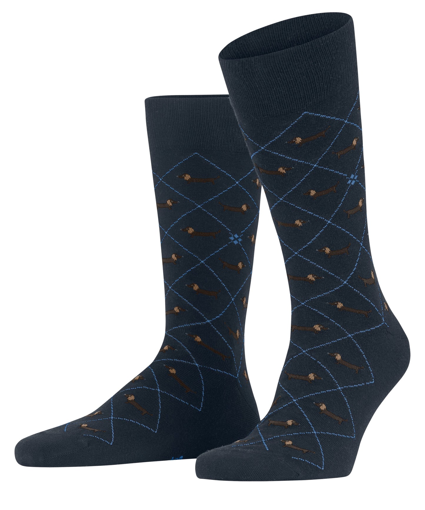 Burlington Dachshund Herren (Marine)