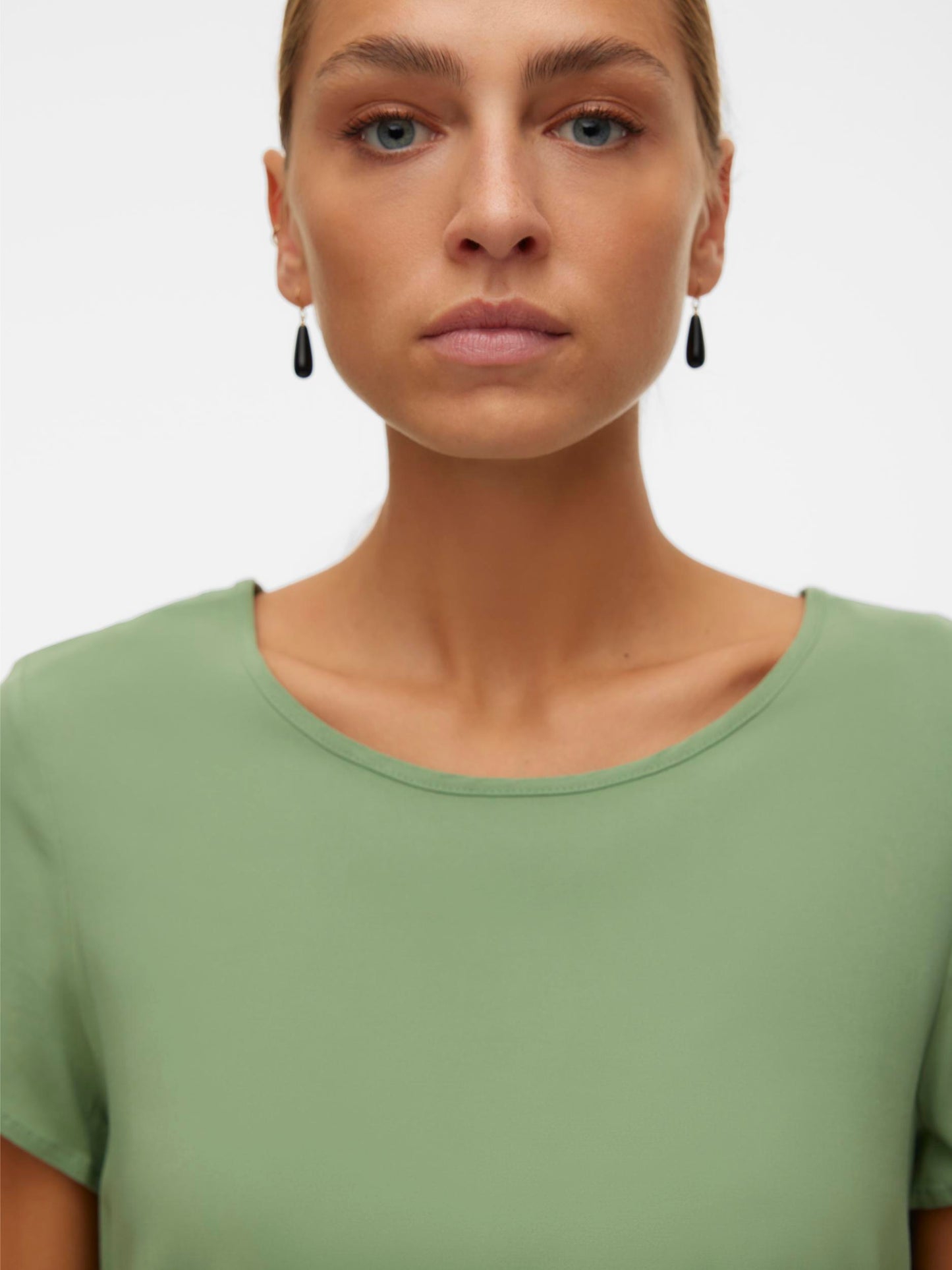 Vmbella Ss Top Wvn Ga Noos (Hedge Green)