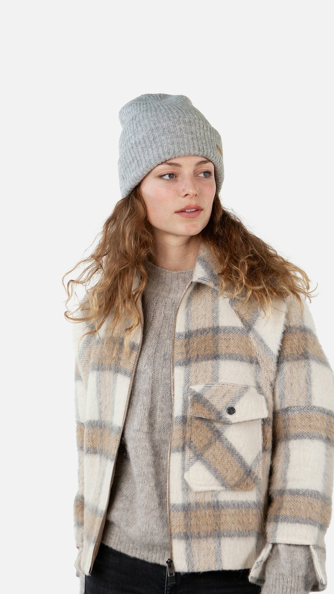 Witzia Beanie (Grey Heather Grey)