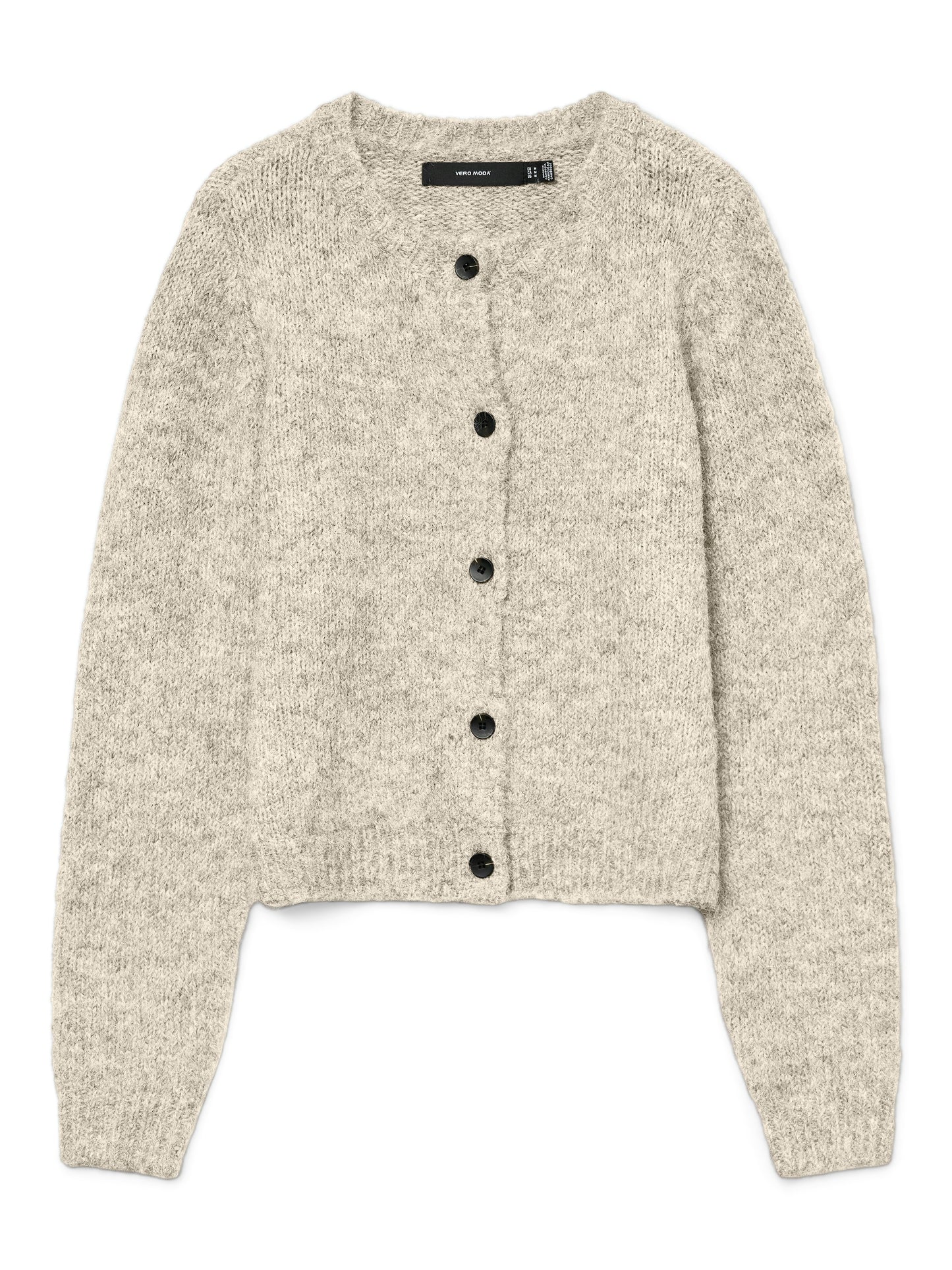 Vmnovah Ls O-neck Button Cardi Ga Noos (Birch)