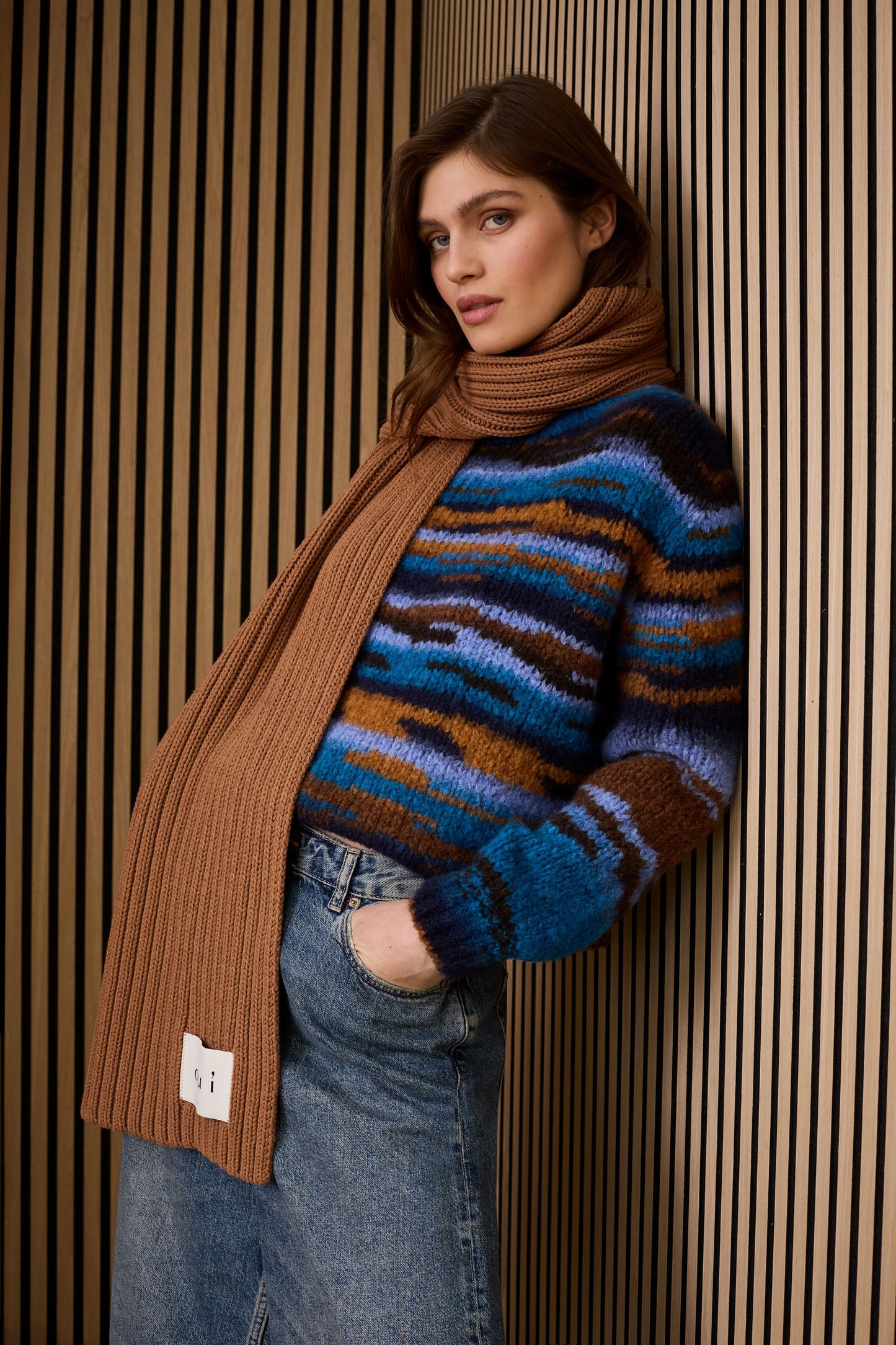 Pullover (Dk Blue Camel)