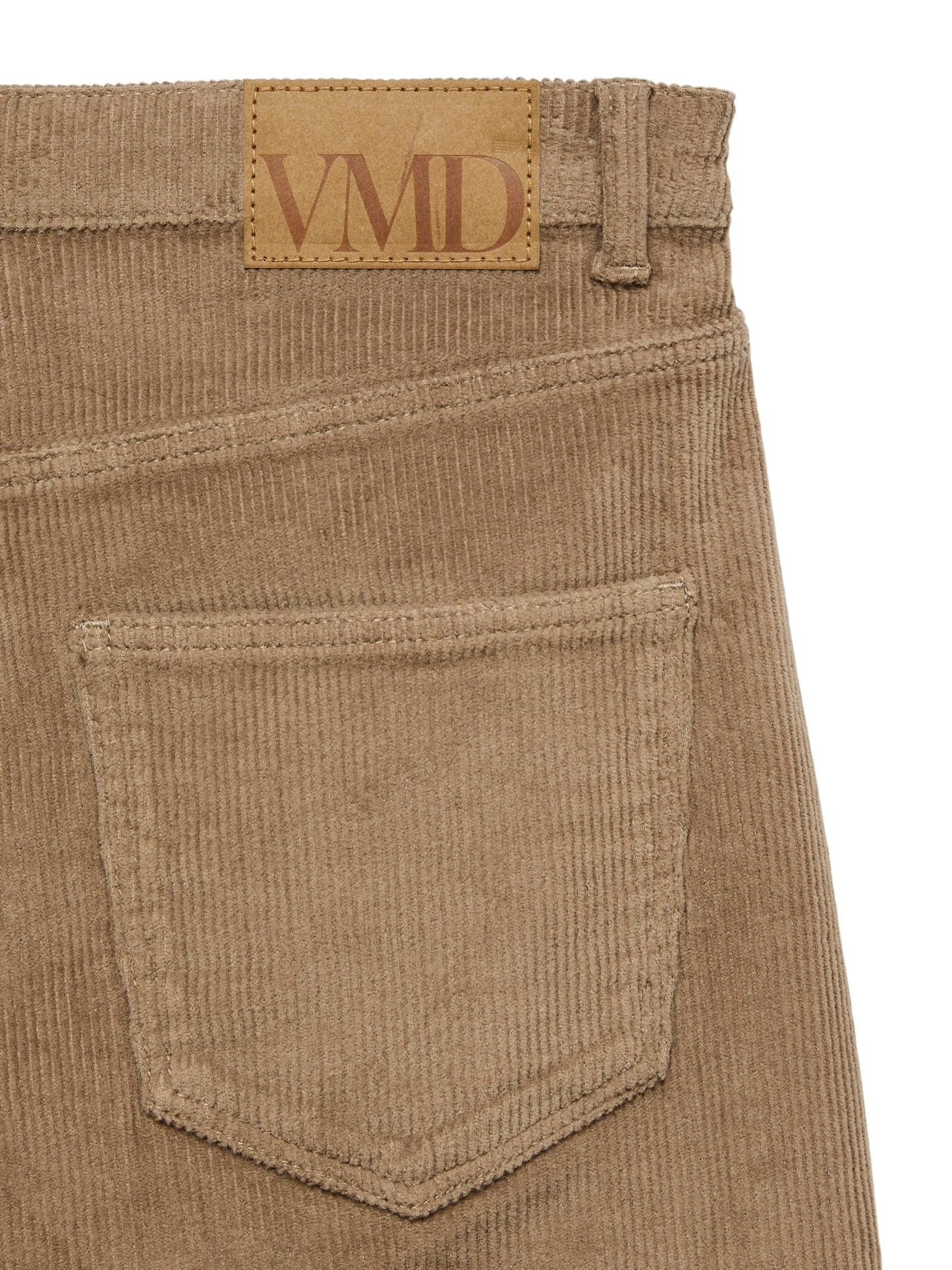 Vmtessa Hr Wide Corduroy Pants Ga Noos (Silver Mink)