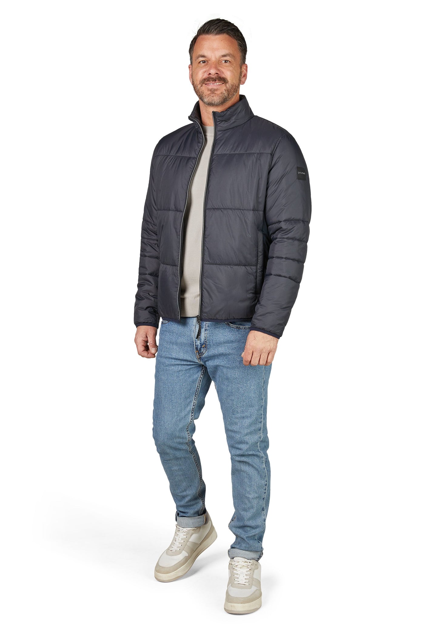 Steppjacke (Navy)