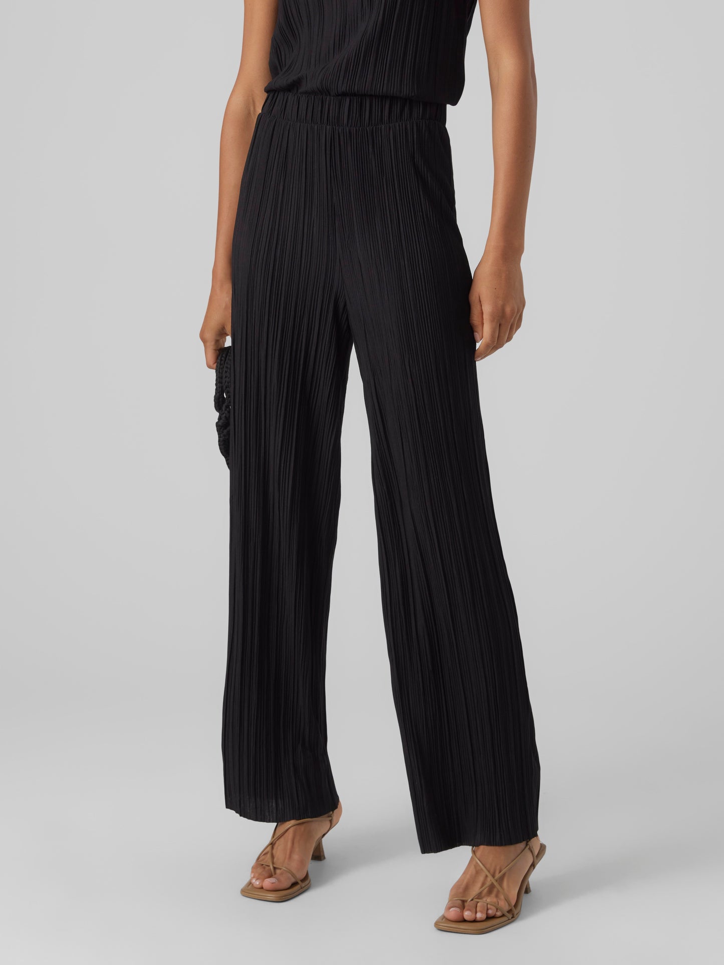 Vmcira Hw Wide Pant Jrs (Black)