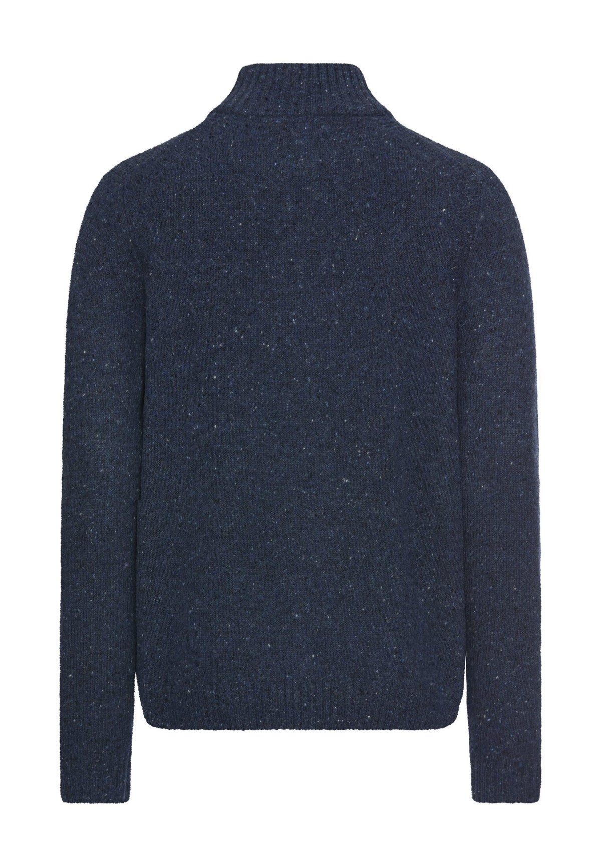 Strickpullover mit Stehkragen (Dark Navy)