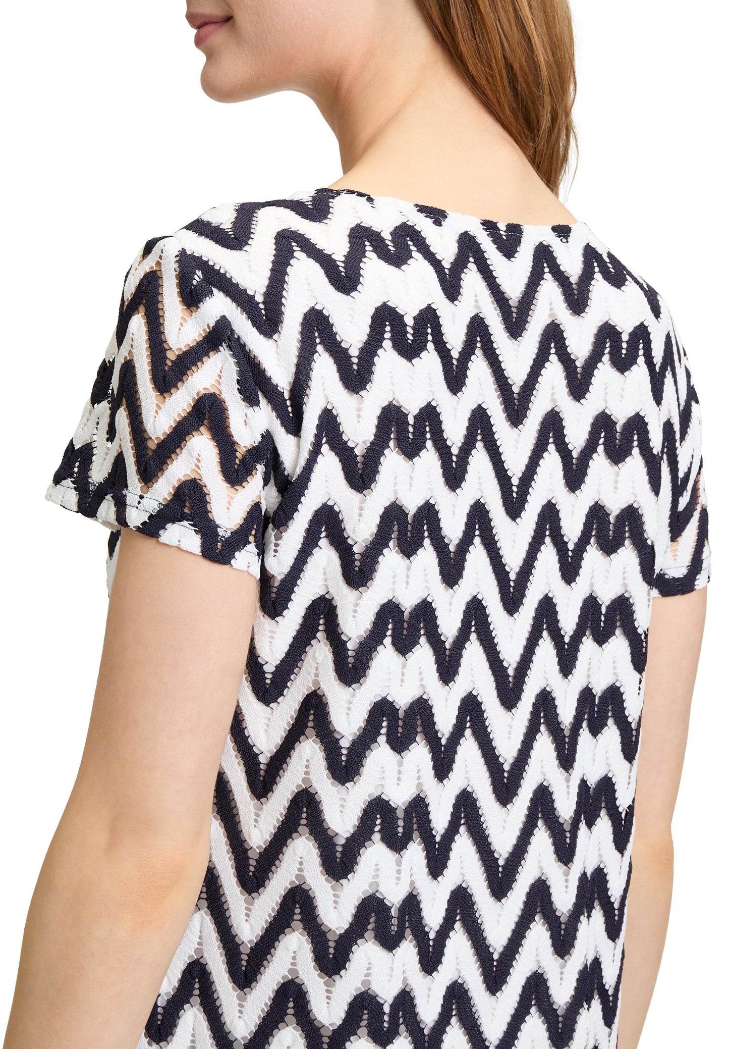 Sommerkleid (Dark Blue/cream)