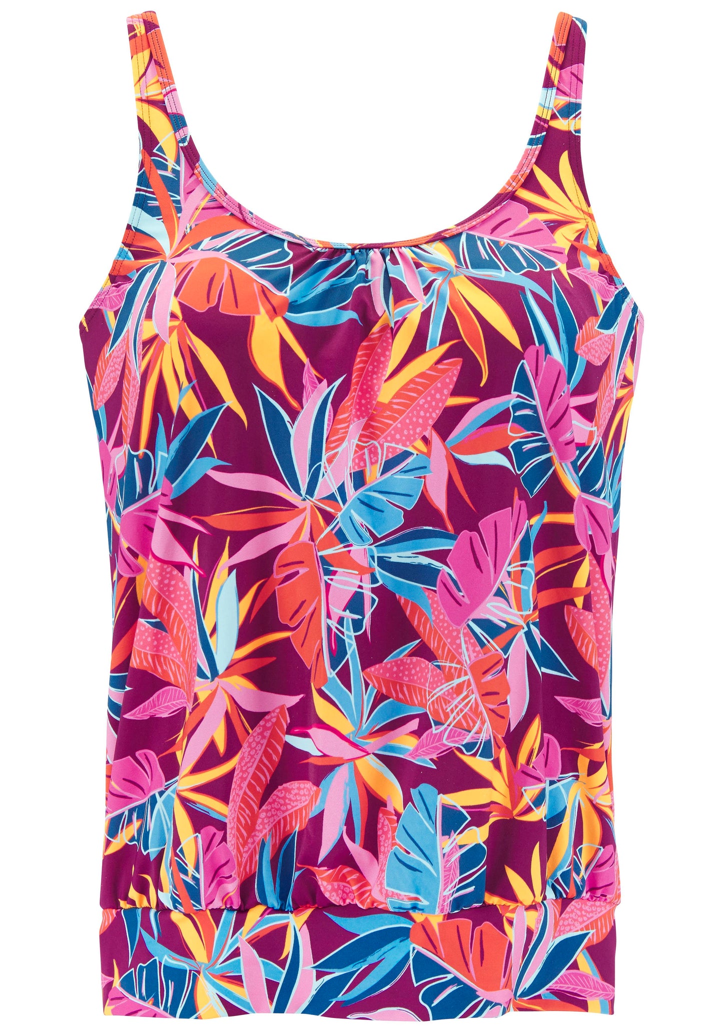buffalo lm Oversize-Tankini-Top (Berry-print)