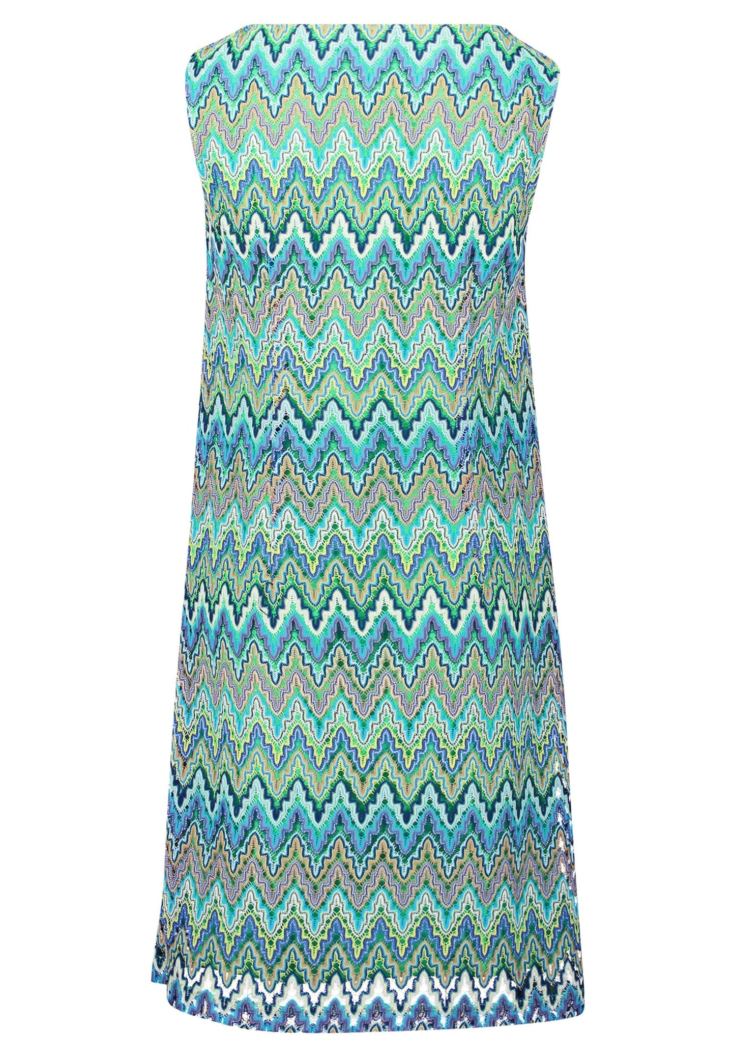 Etuikleid (Blue/green)