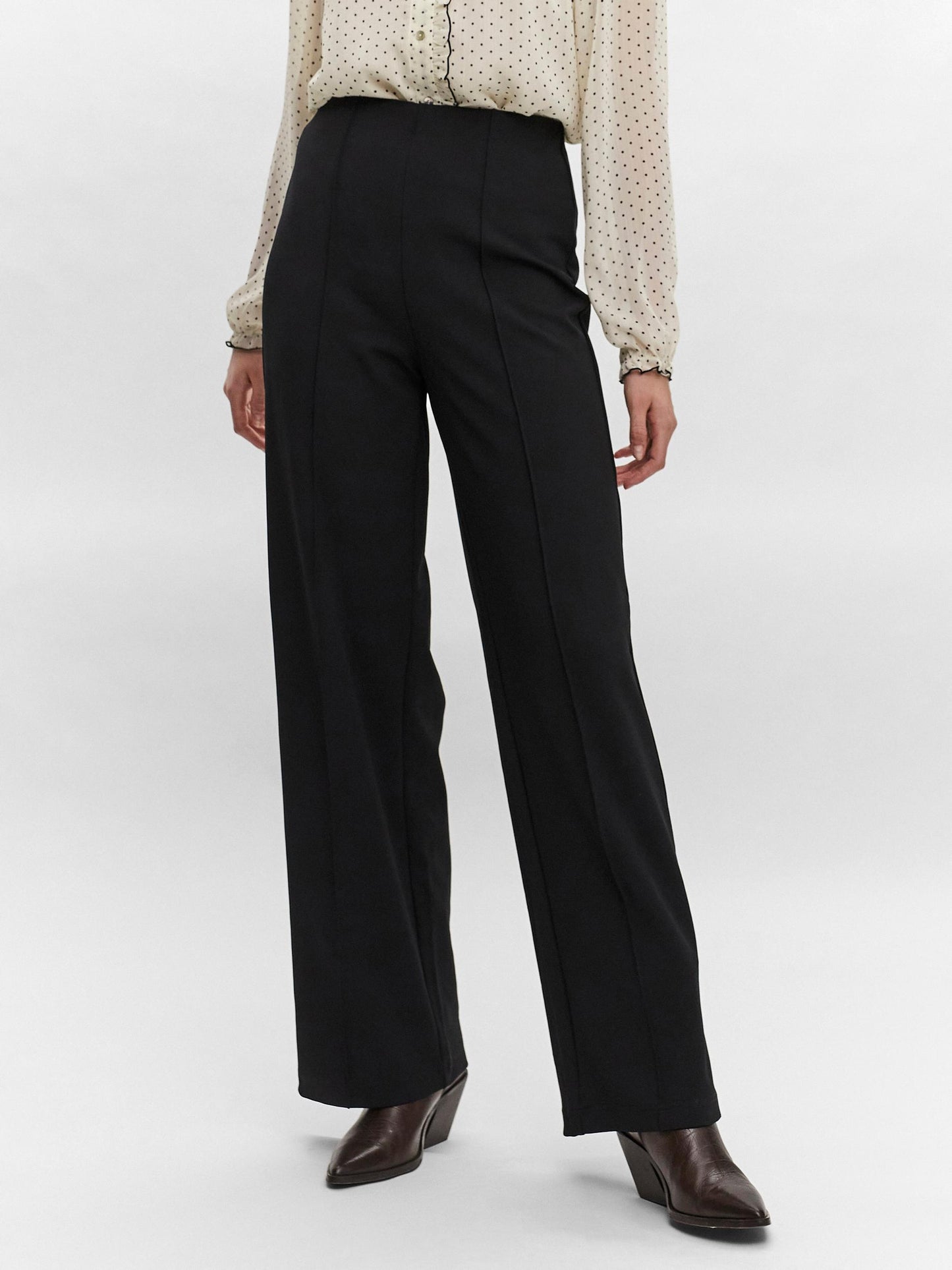 Vmbecky Hw Wide Pull On Pant (Black)