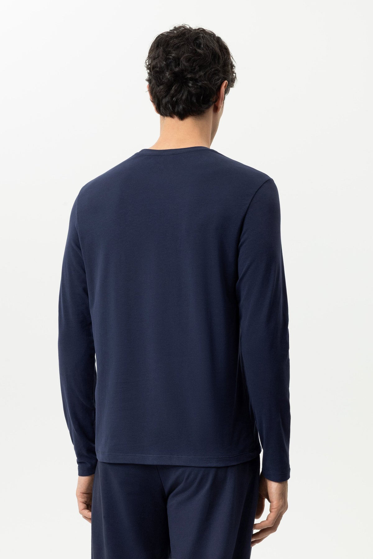T-Shirt langarm (Yacht Blue)