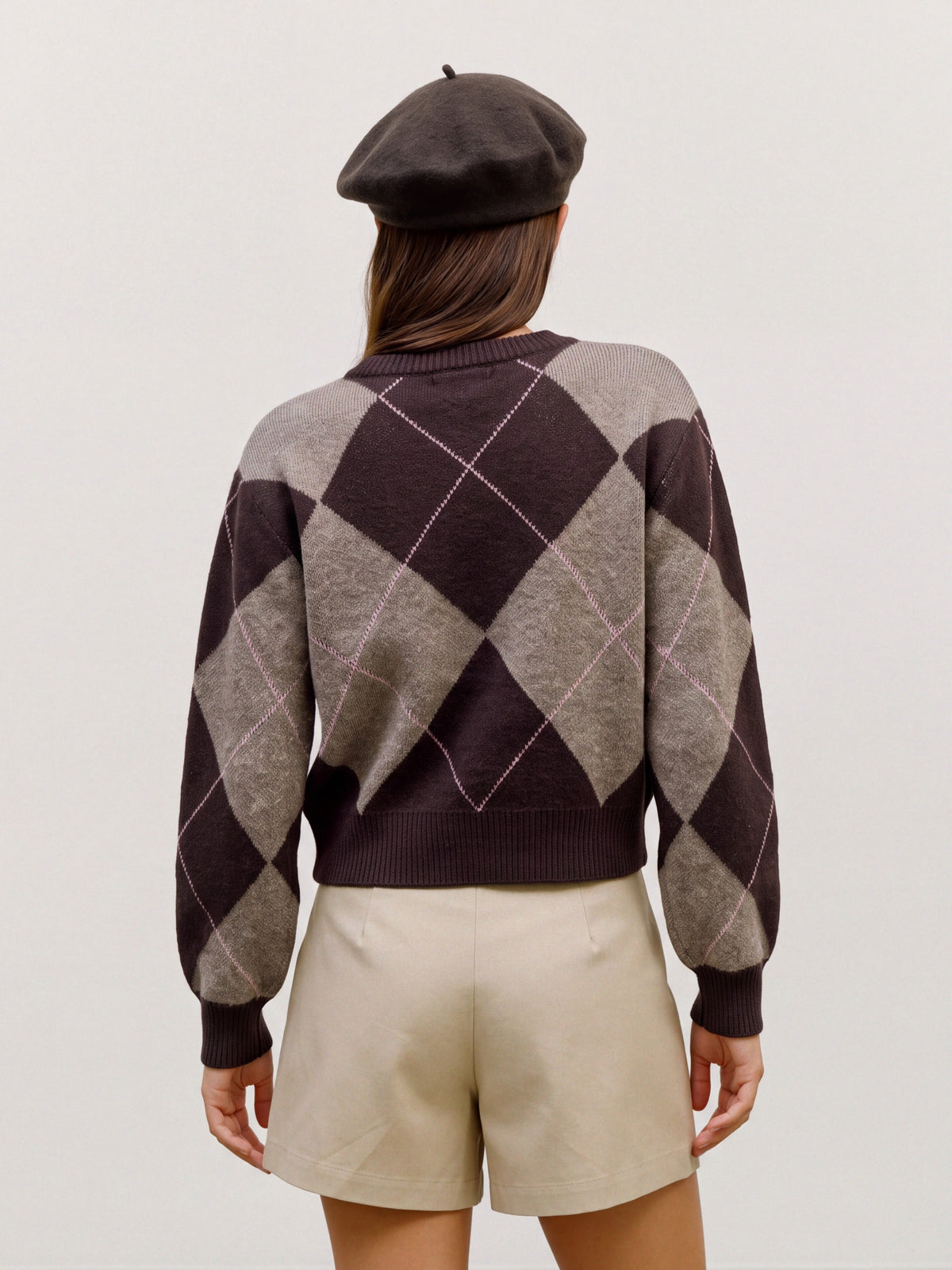 Vmdarla Ls O-neck Pullover Lcs (Chocolate)