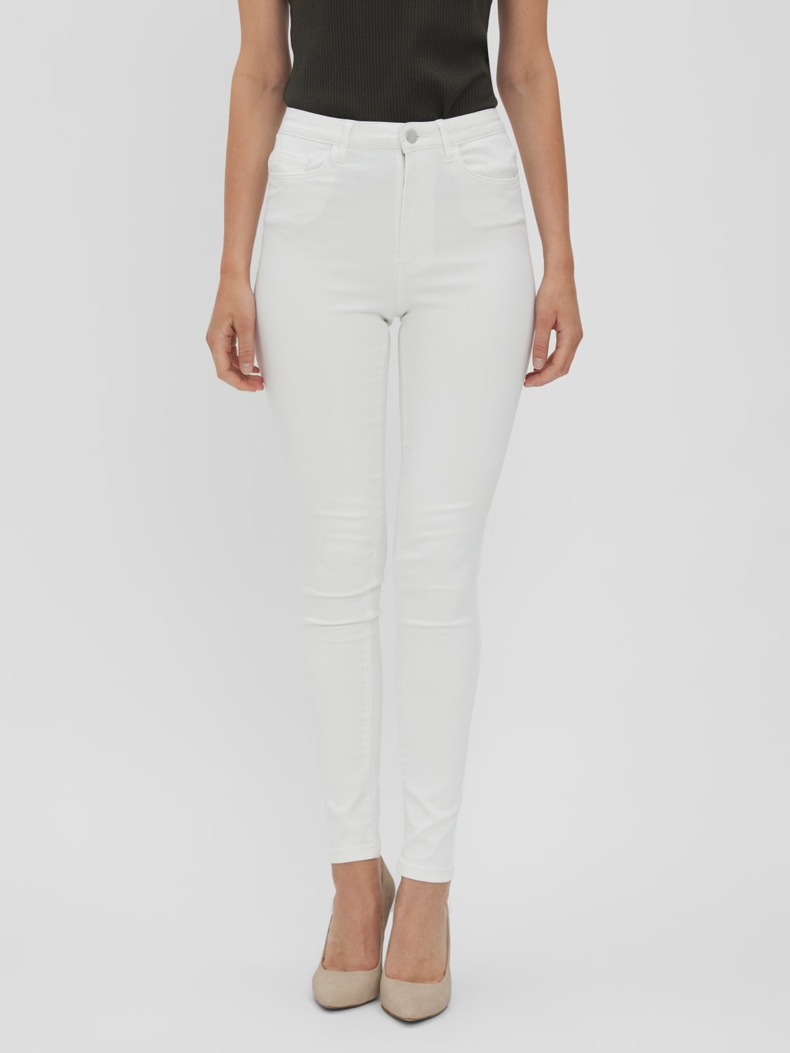 Vmsophia Hw Skinny J Soft Vi403 Ga Noos (Bright White)