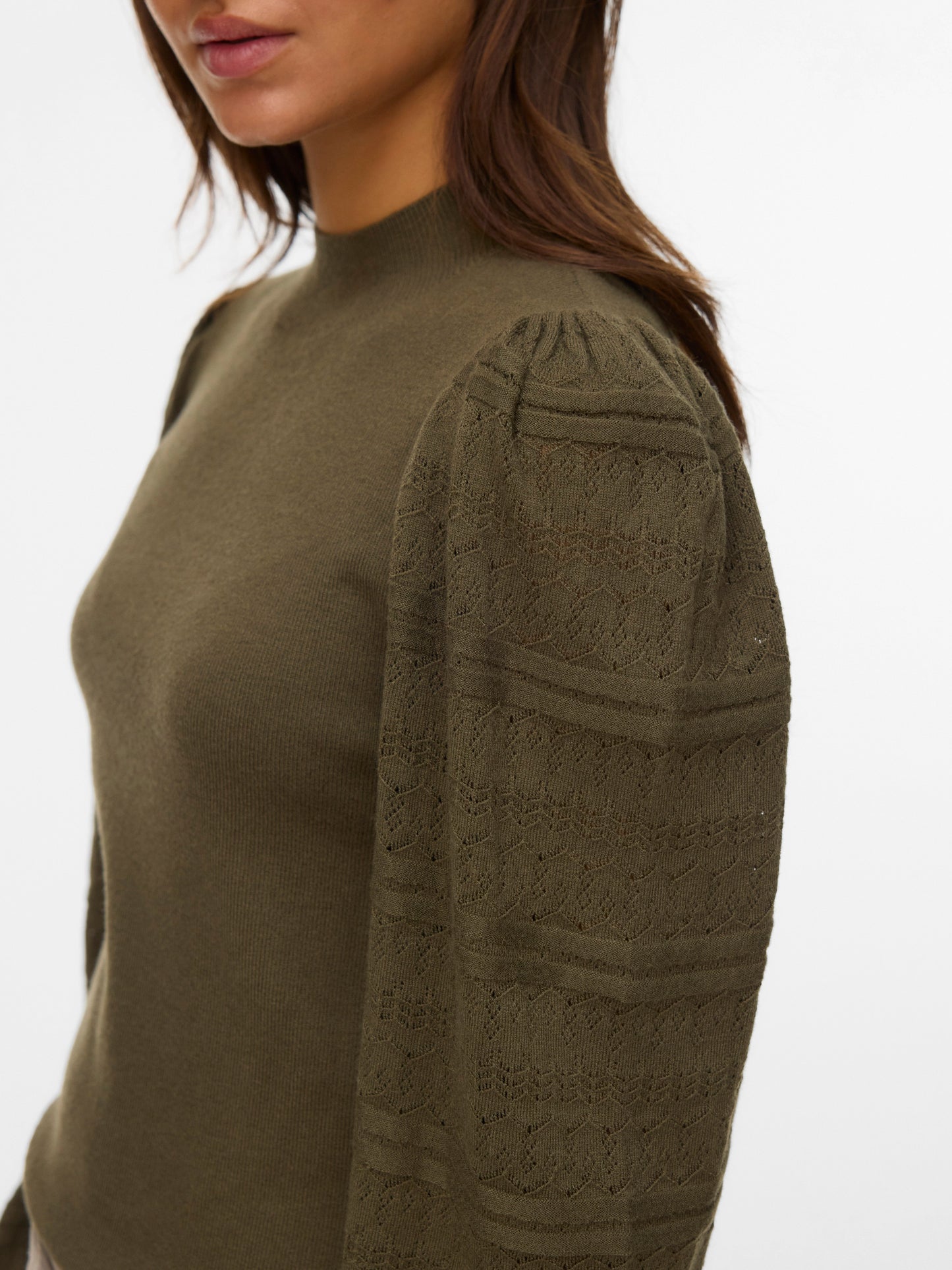 Vmnewlimone Ls Highneck Pullover Boo (Grape Leaf)