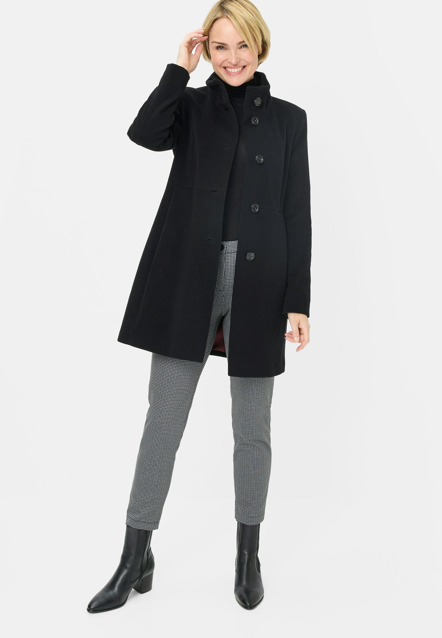 Wolljacke (Schwarz)
