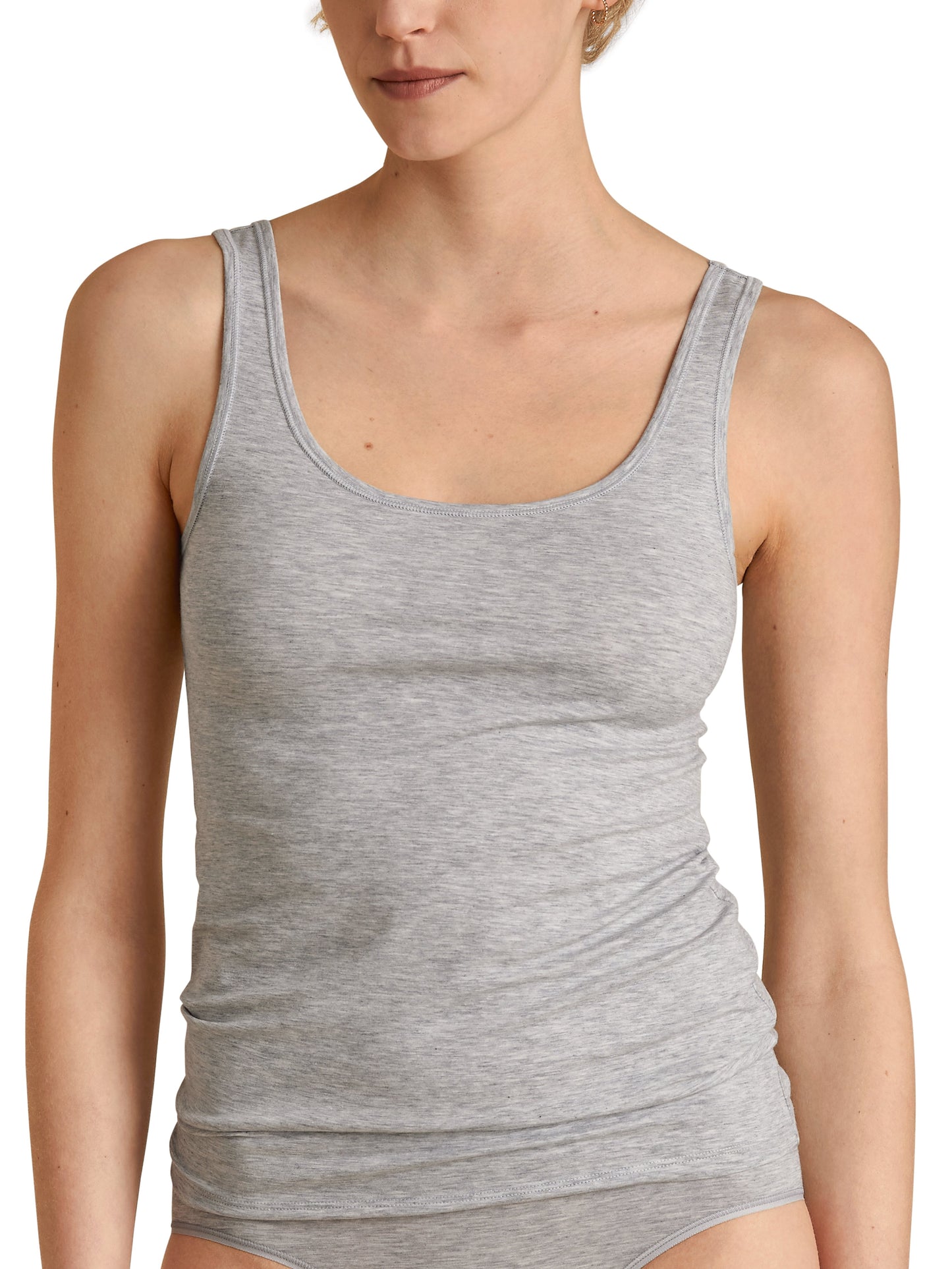 WOMEN Tank top (Grey Melange)