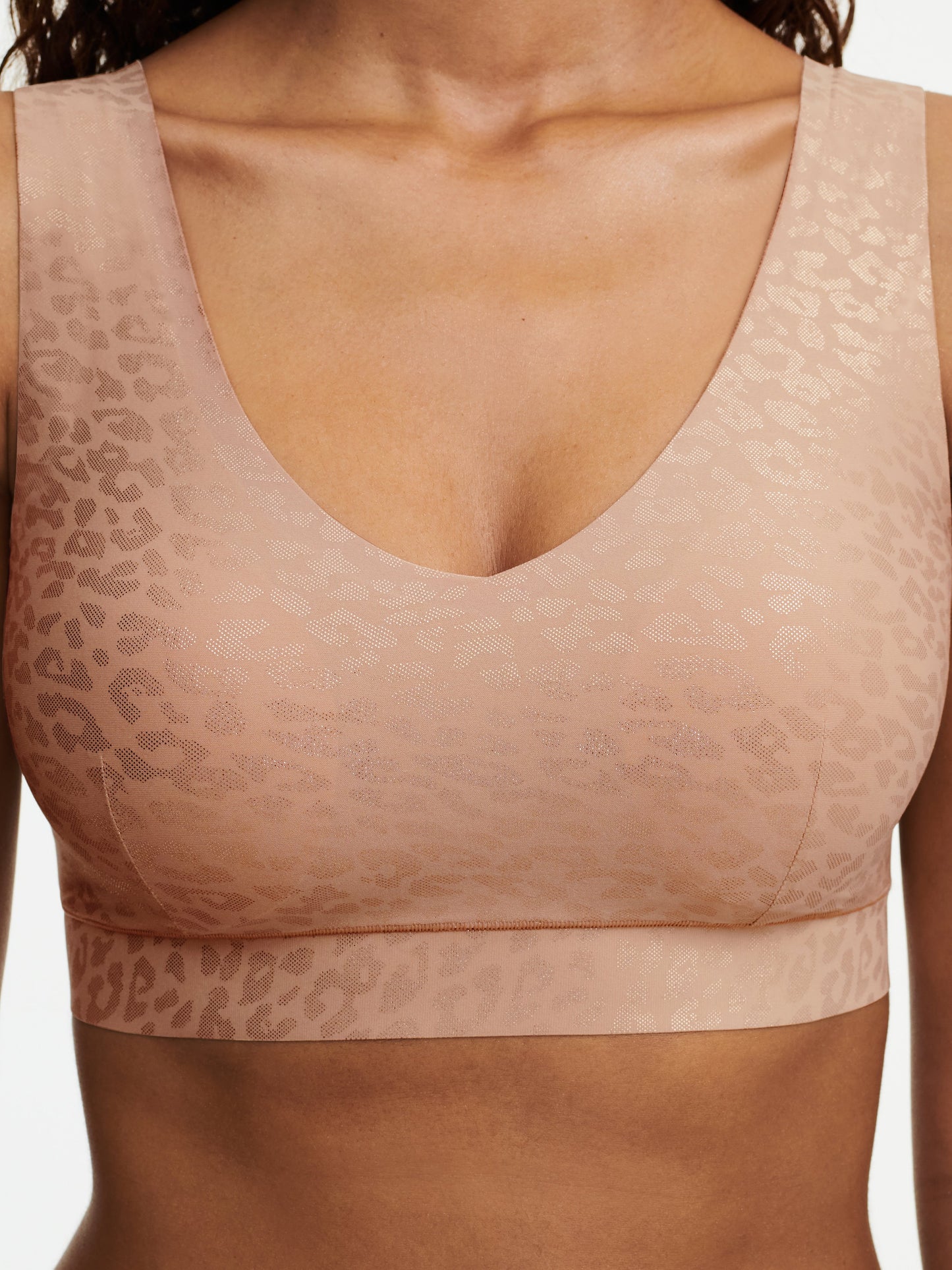 SOFTSTRETCH Bustier mit Soft Cups (0x7 Leo Shimmer Prin)