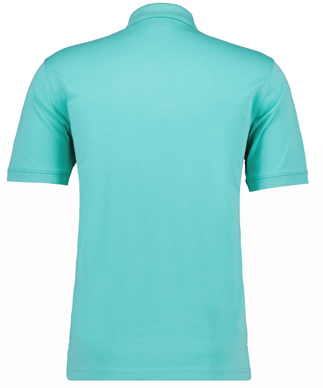 Softknit-Polo mit Brusttasche, kurzarm (Jade)