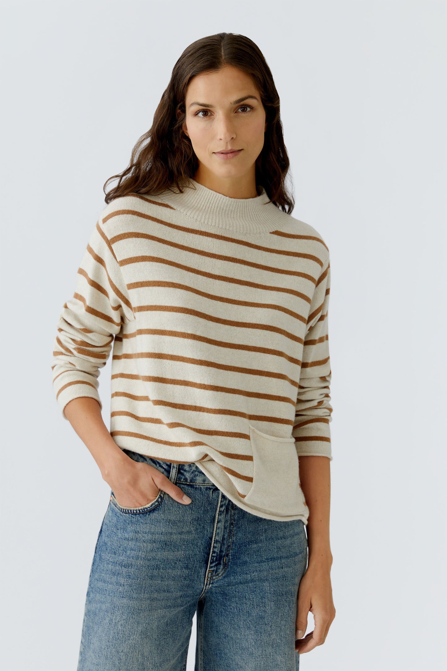 Pullover (Offwhite Camel)