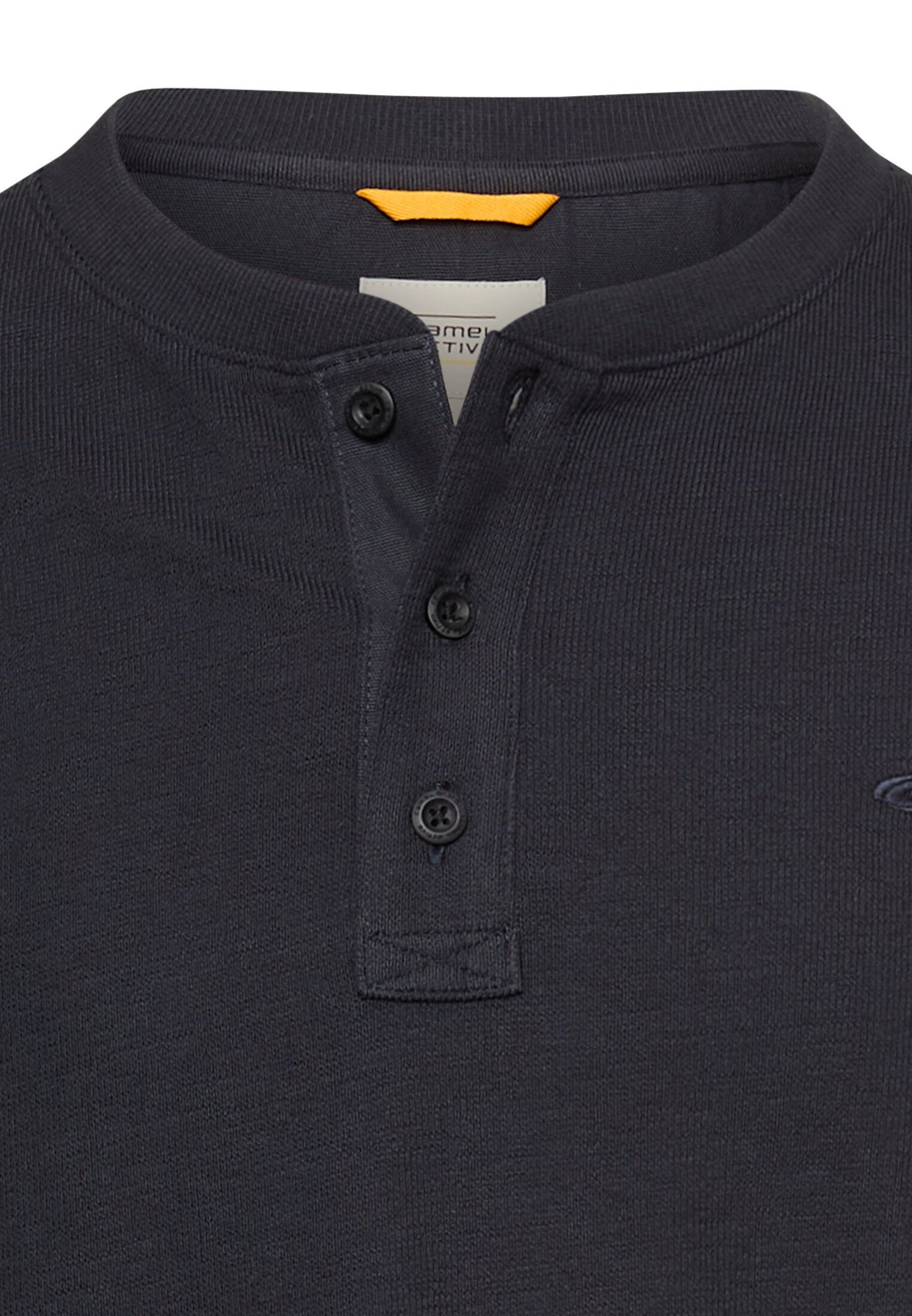 Henleyshirt mit Knopfleiste (Dark Navy)