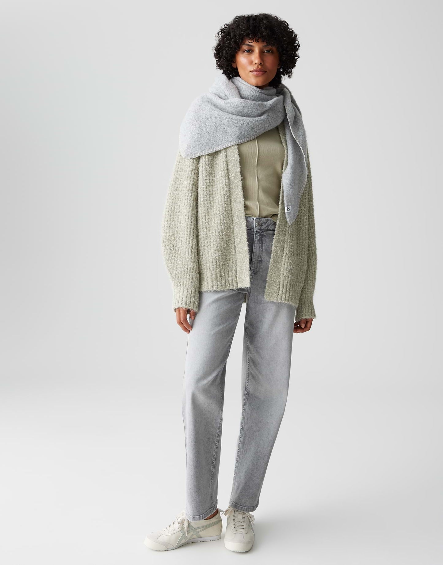 Amadsi scarf (Hazy Fog Melang)