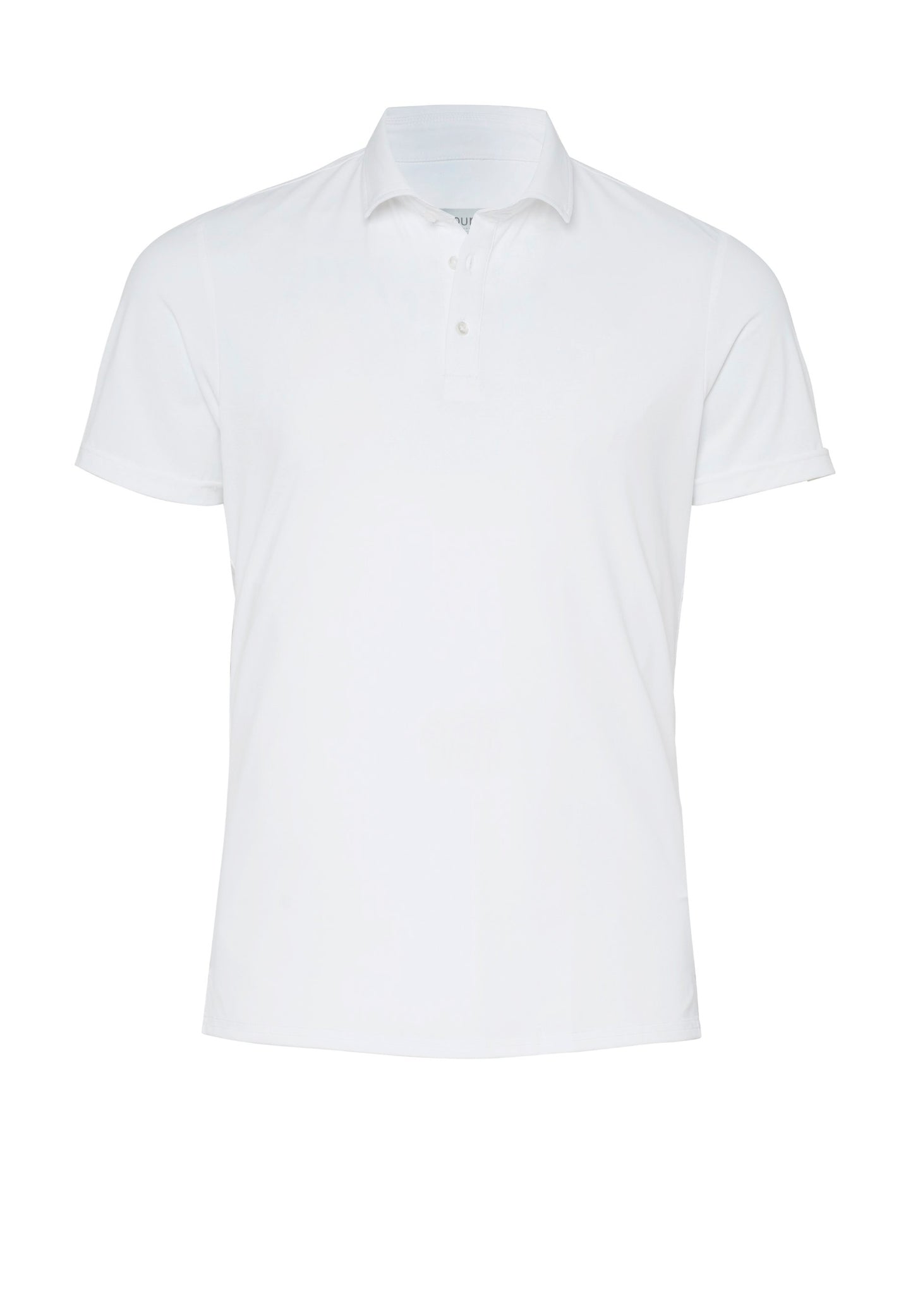 Pure Functional Polo slim fit Halbarm (Uni Weiß)