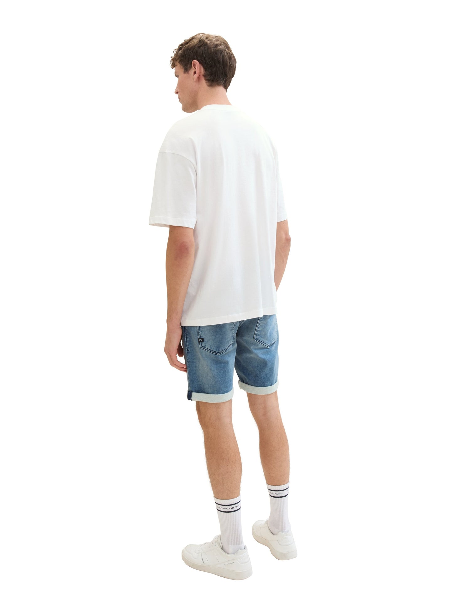 Regular Jeans Shorts (Tinted Blue De)