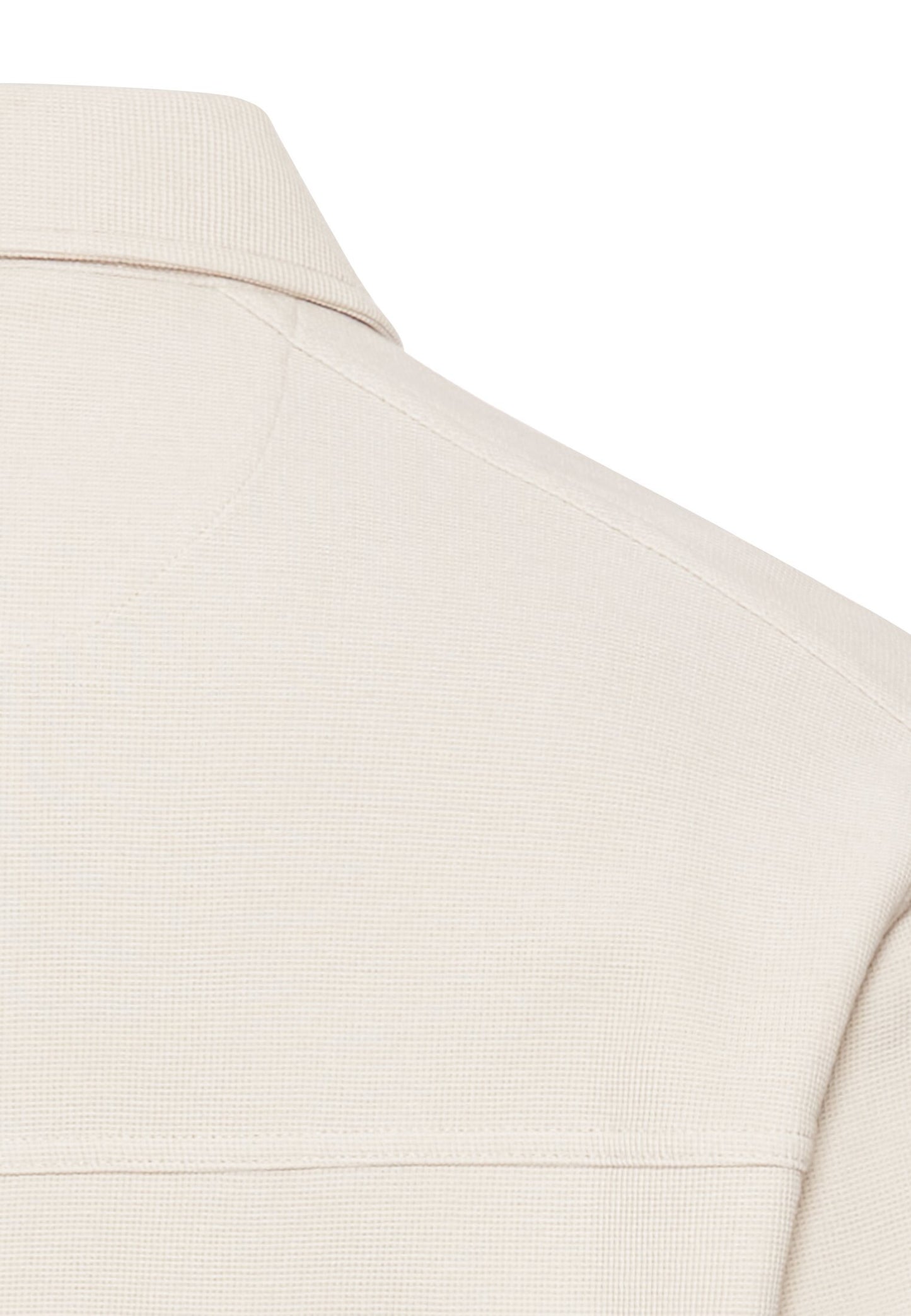 Overshirt aus reiner Baumwolle (Beige)