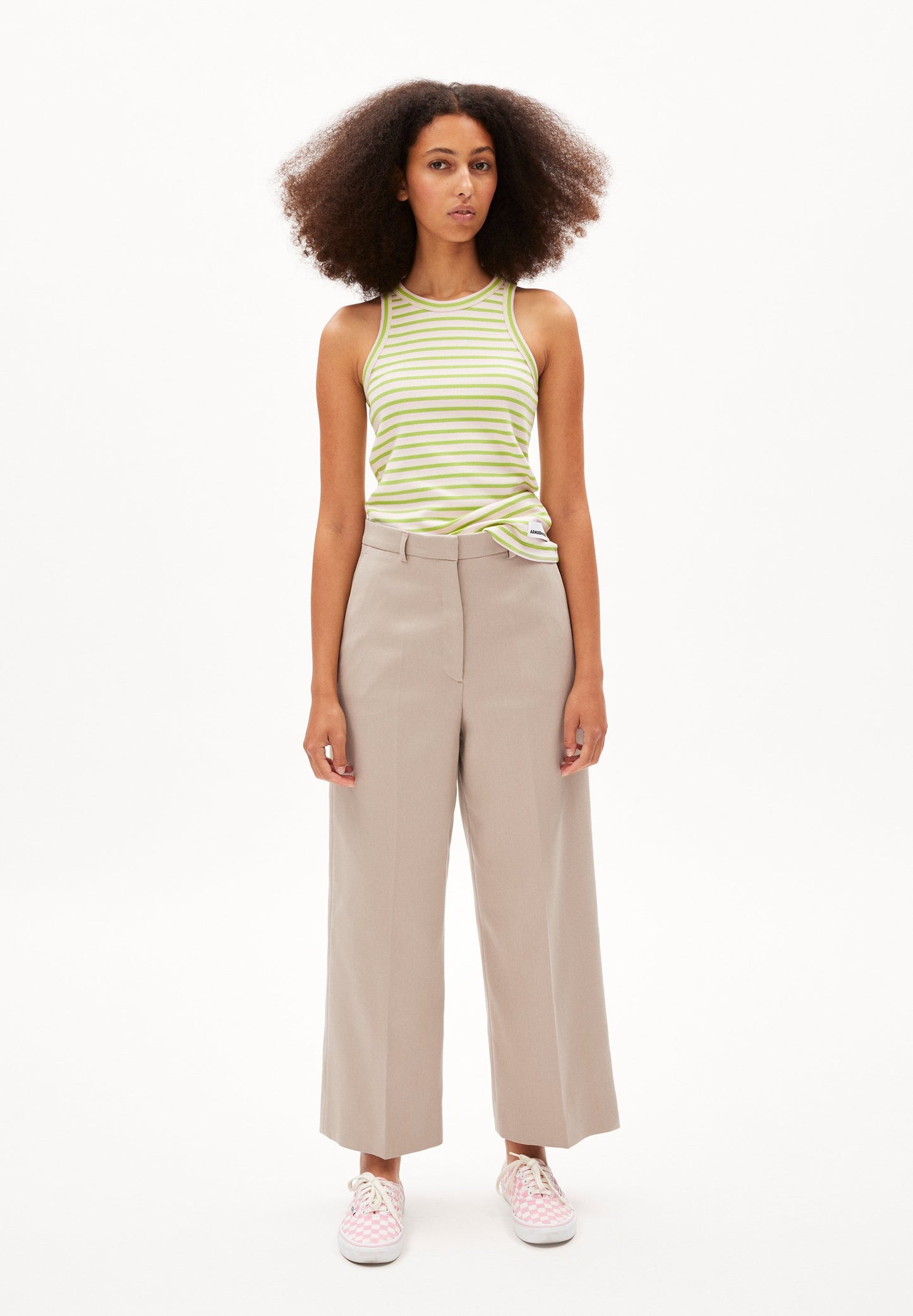 Kanitaa Stripes (Super Lime-pink)