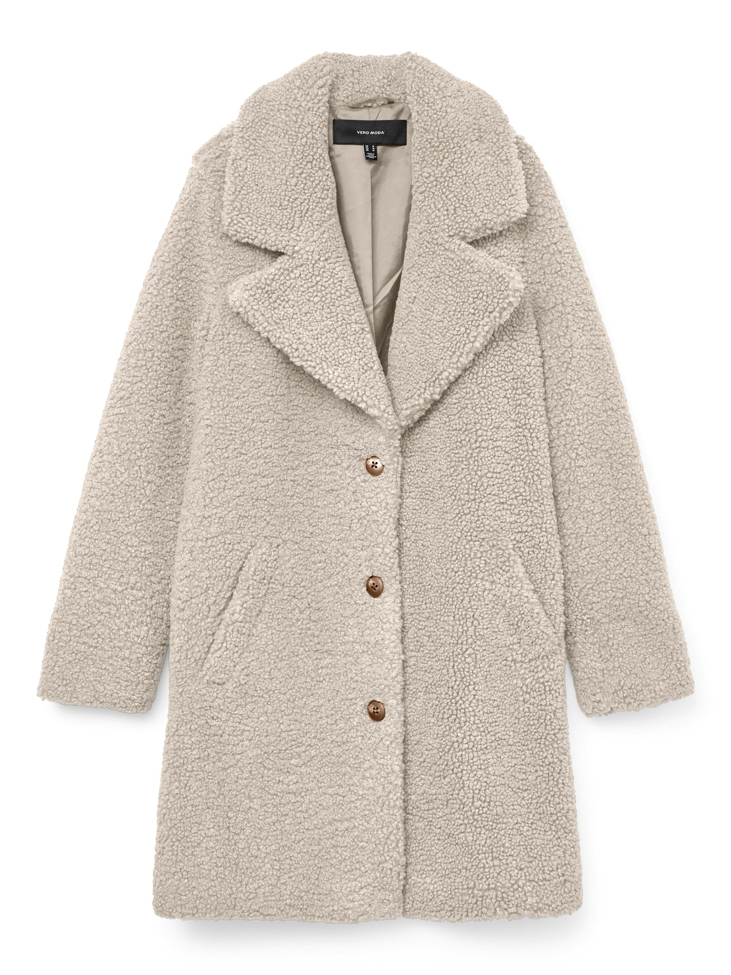 Vmkylie Teddy Coat Ga Boo (Oatmeal)