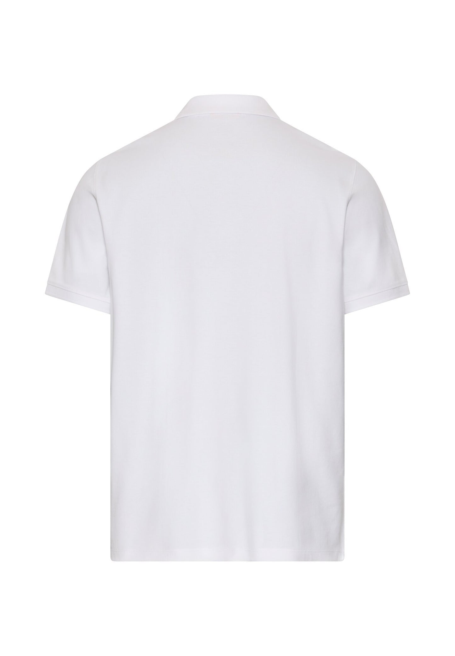 Poloshirt mit Druckknöpfen (White)