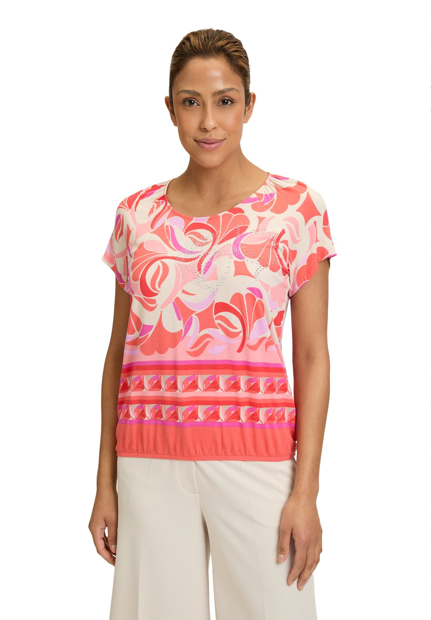 Printshirt (Red/rosè)