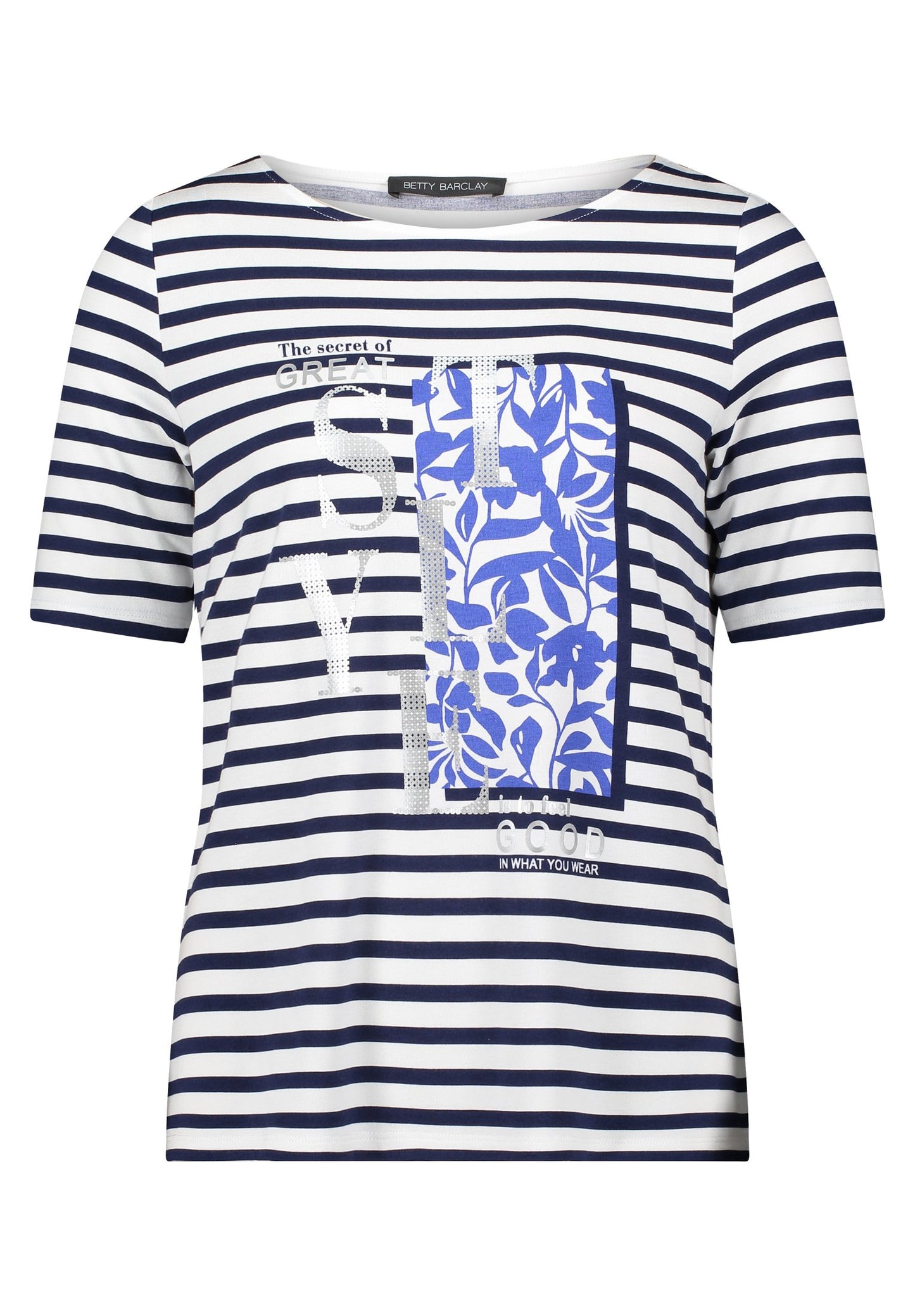 Ringelshirt (Cream/dark Blue)