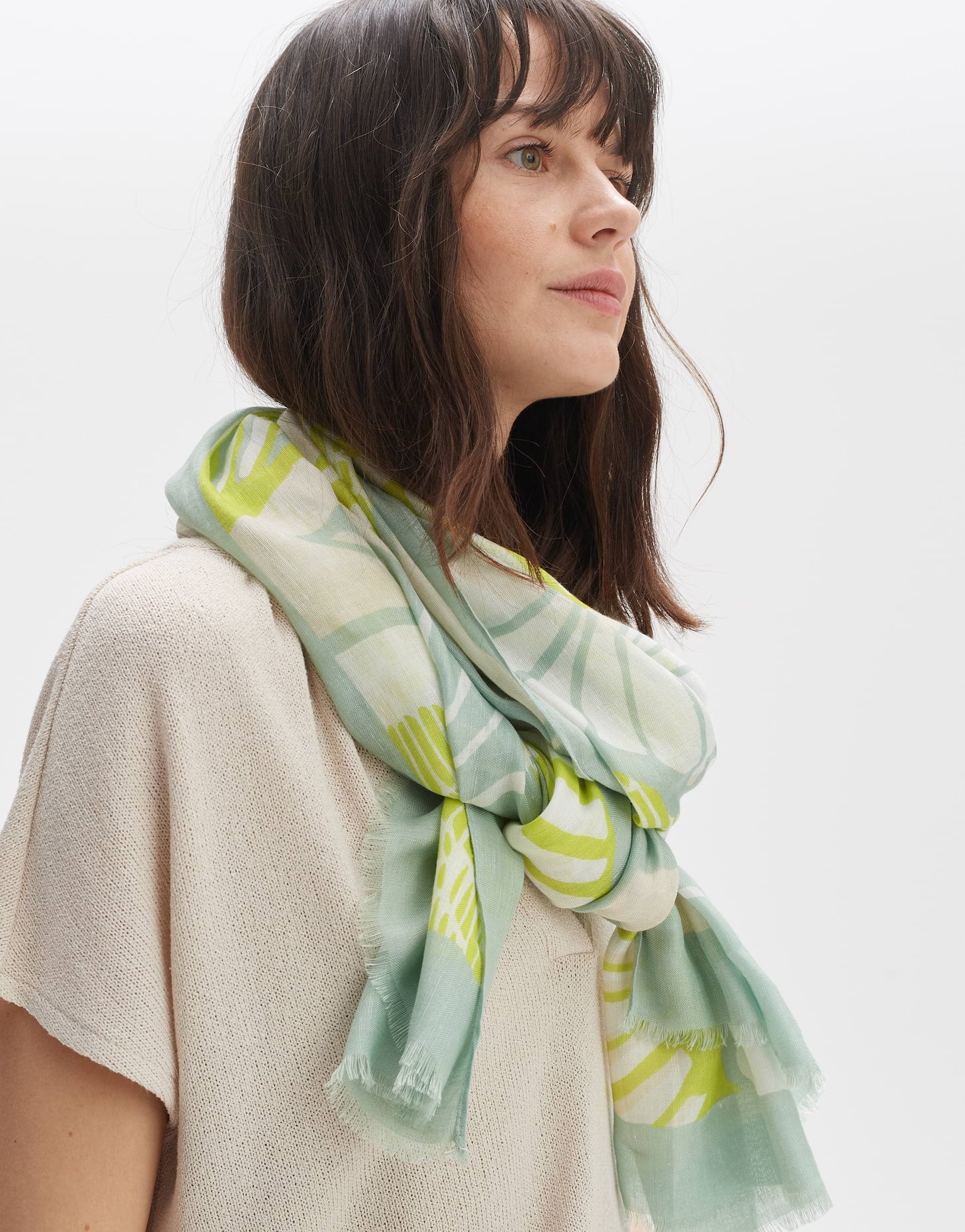Azori scarf (Aloe Green)