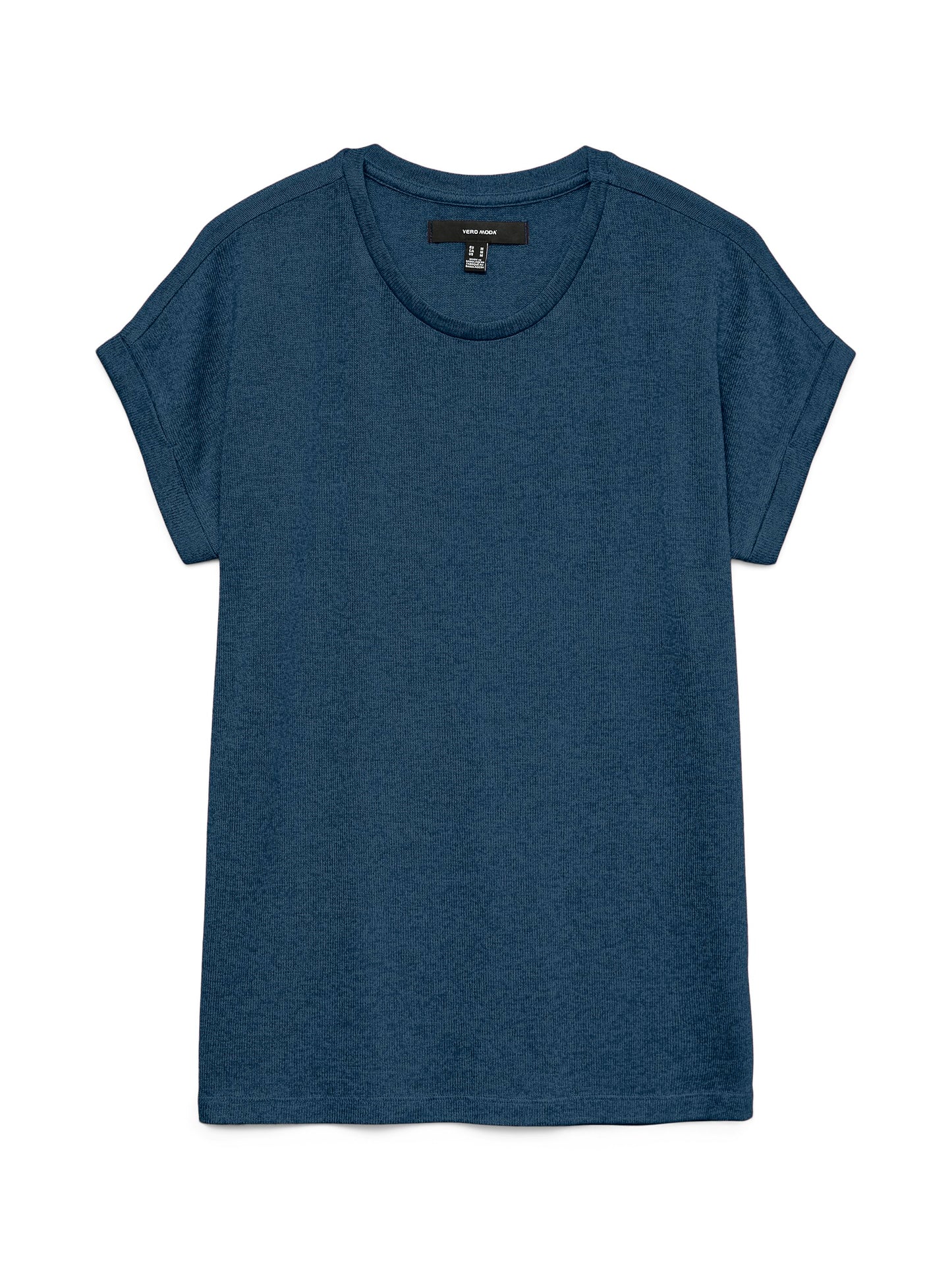 Vmbrianna Ss O-neck Pullover Boo Rep (Dark Denim)