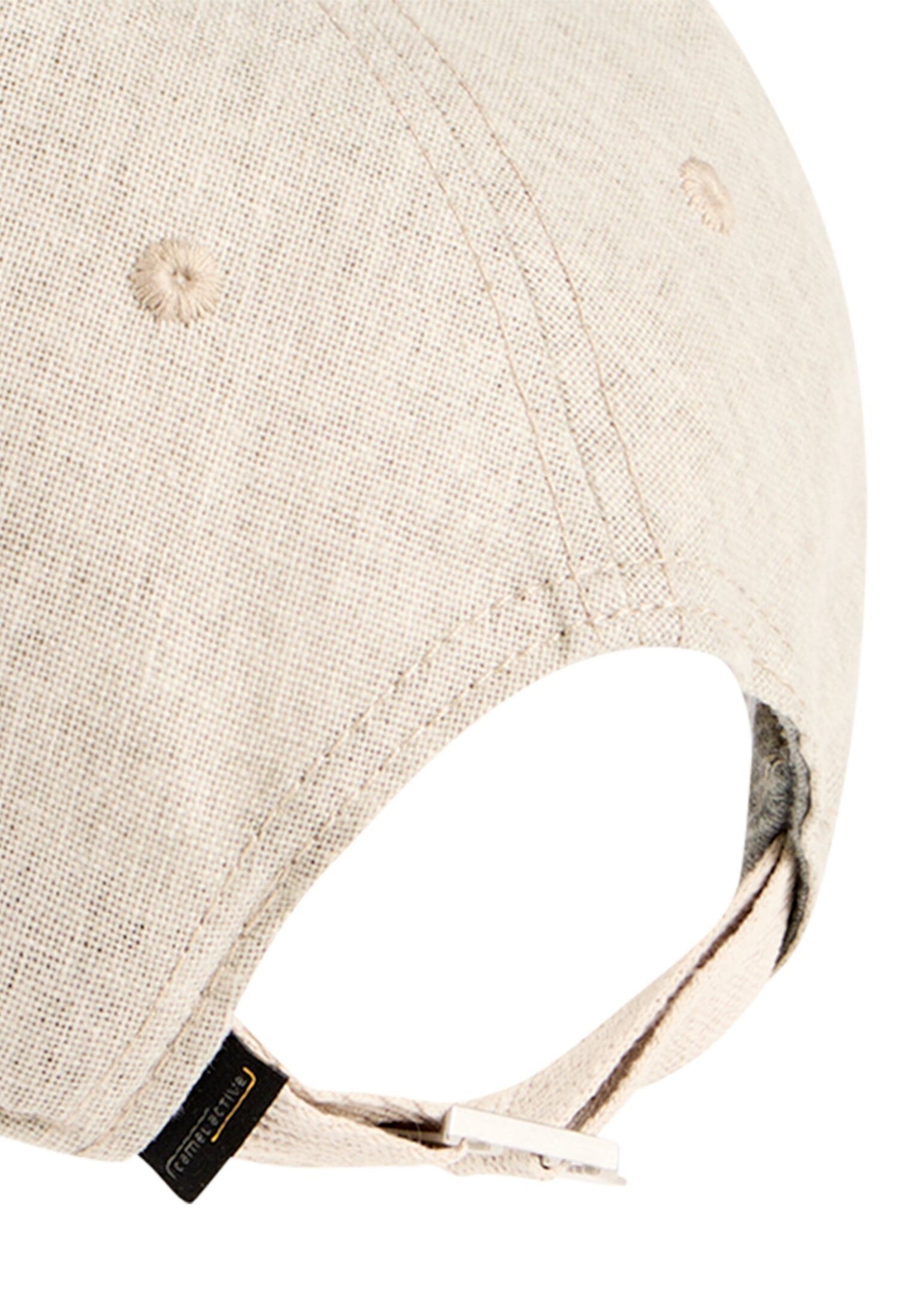 Cap aus Baumwoll-Leinen-Mix (Light Beige)