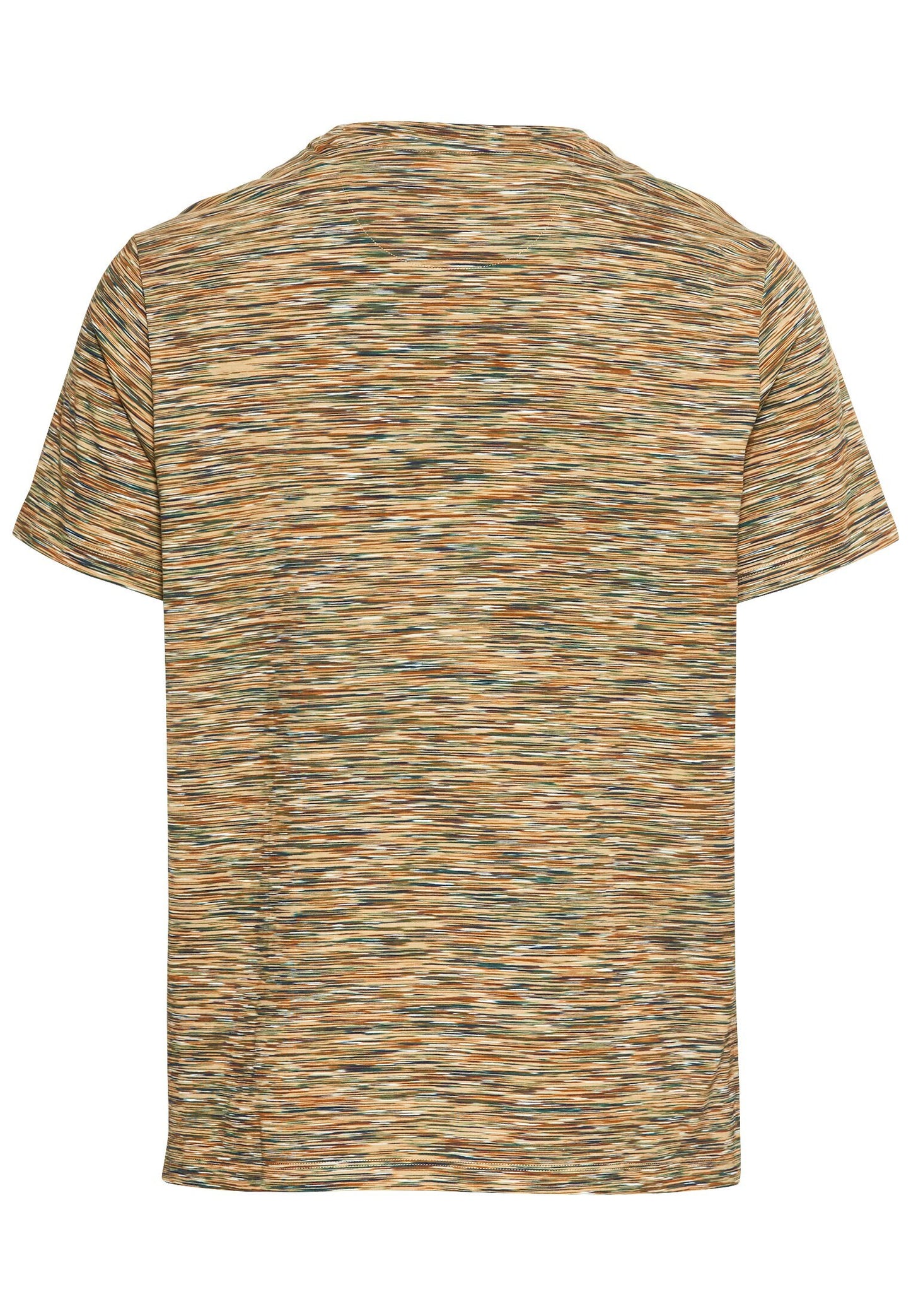Kurzarmshirt mit geripptem Kragen (Agave Green)