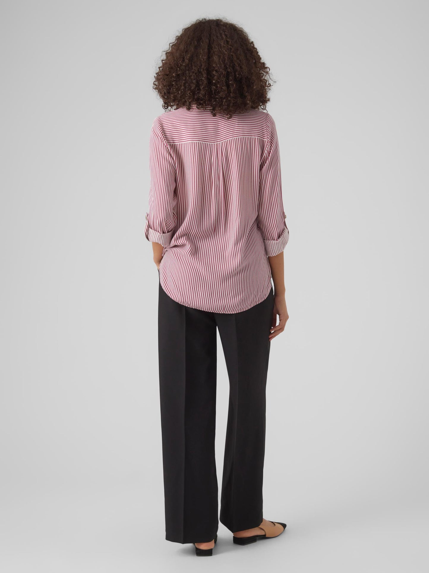 Vmbumpy L/s Shirt New Wvn Ga Noos (Snow White)