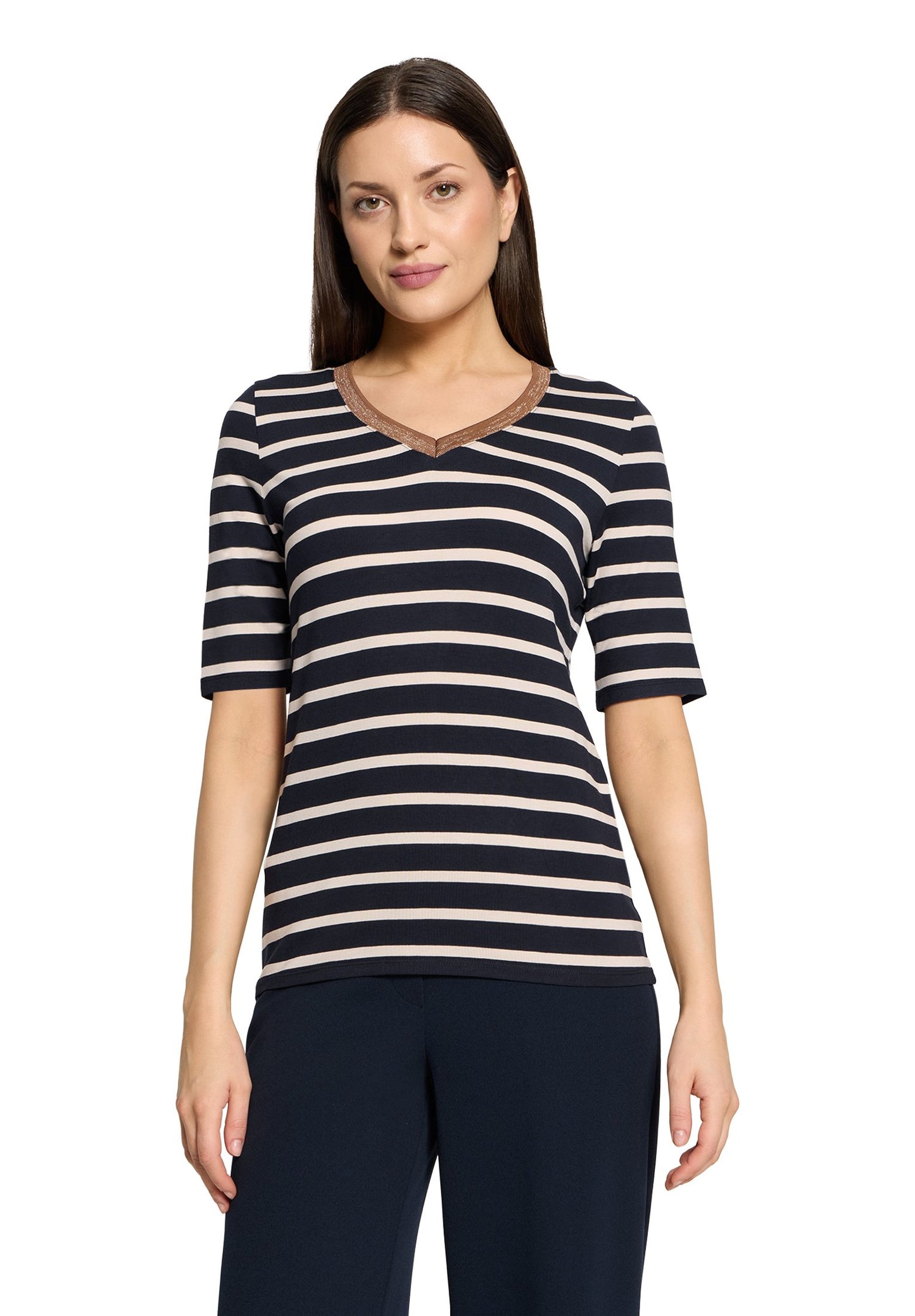 Ringelshirt (Dark Blue/natur)