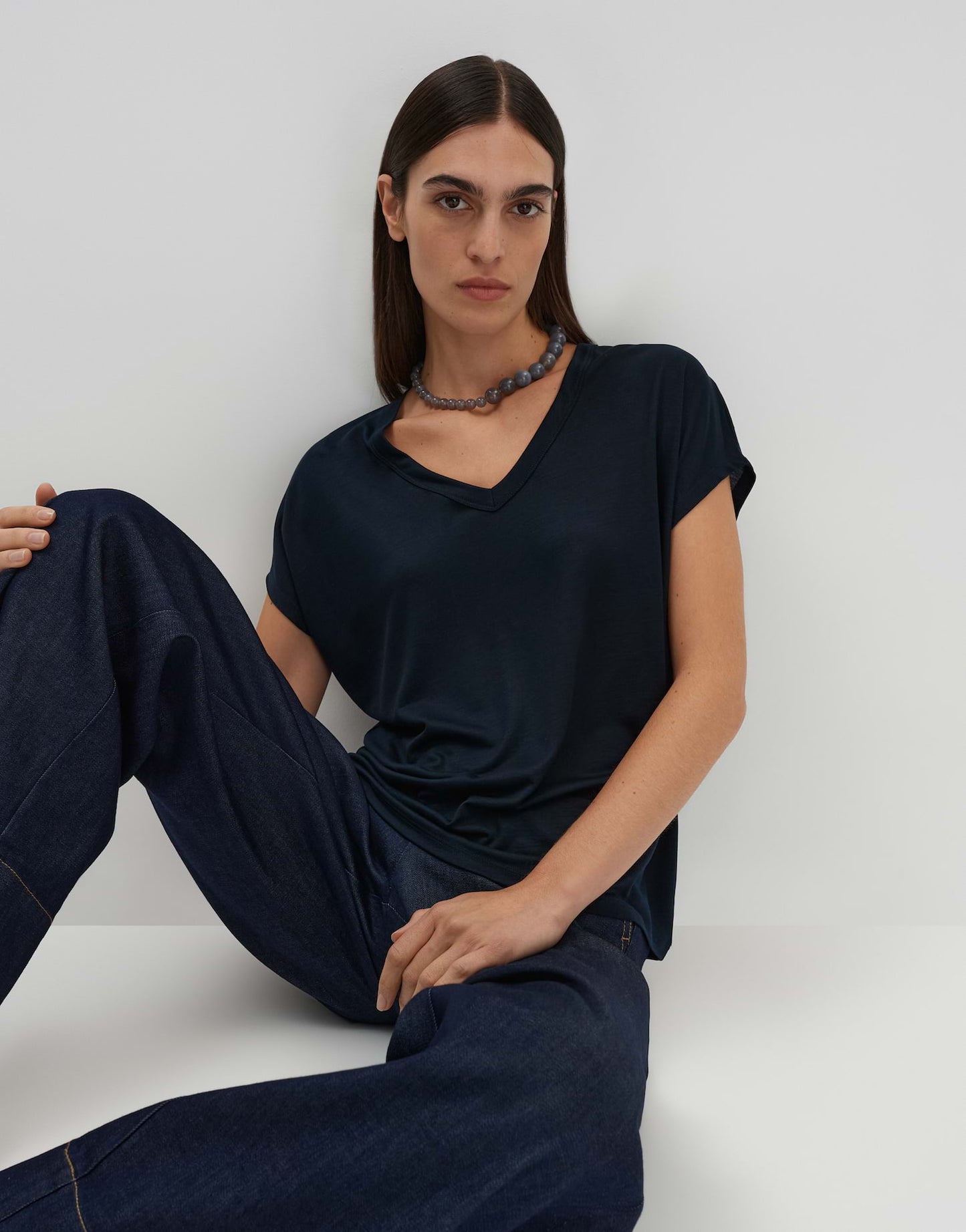 Kanja vneck (Ocean)